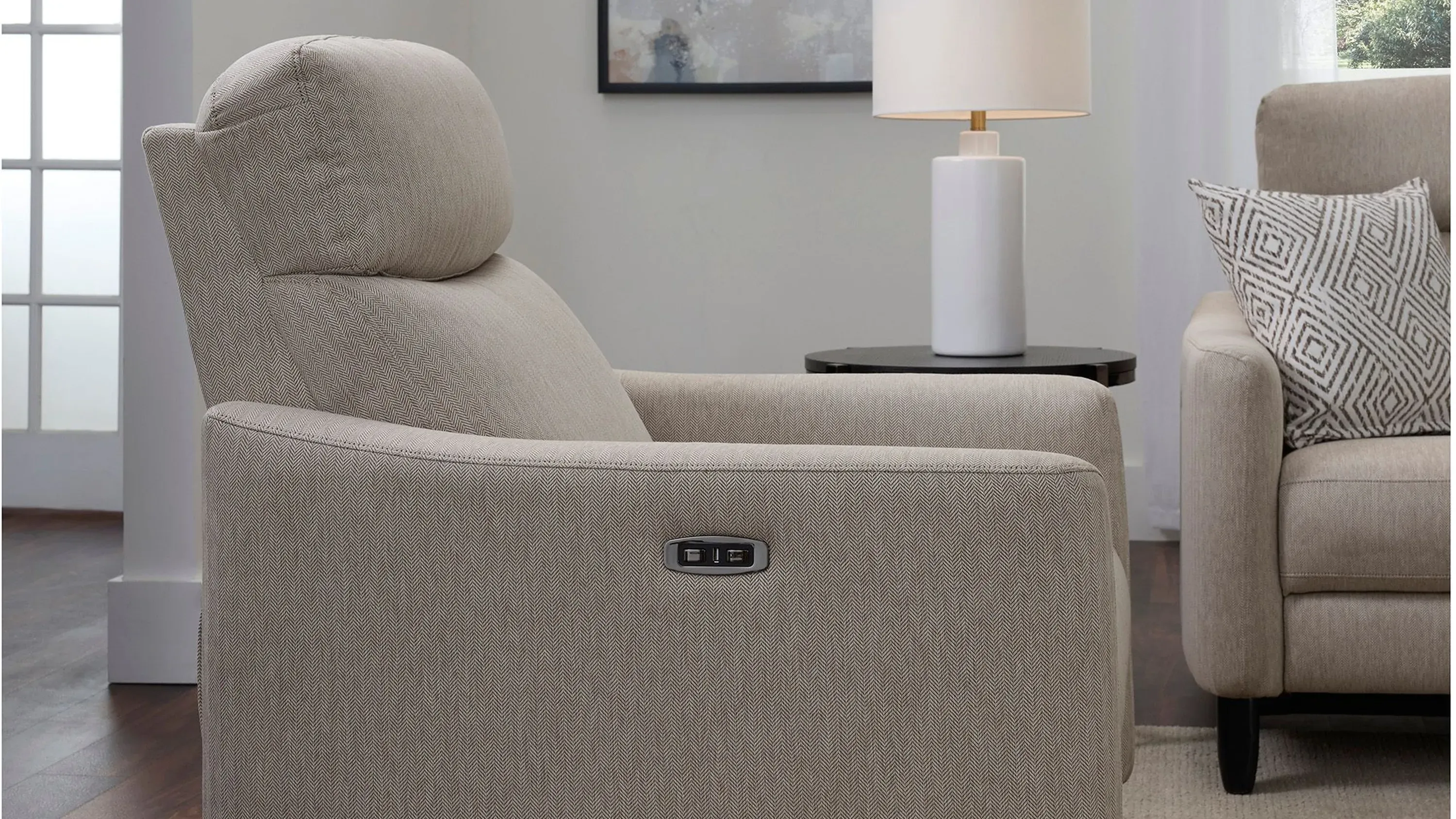 Adrienne Power Recliner | Raymour & Flanigan
