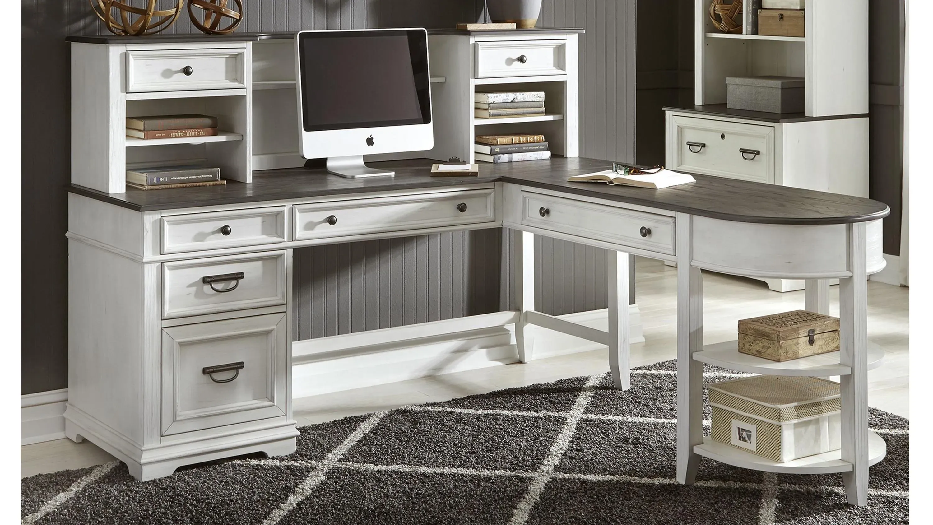 Shelby desk with hutch discount