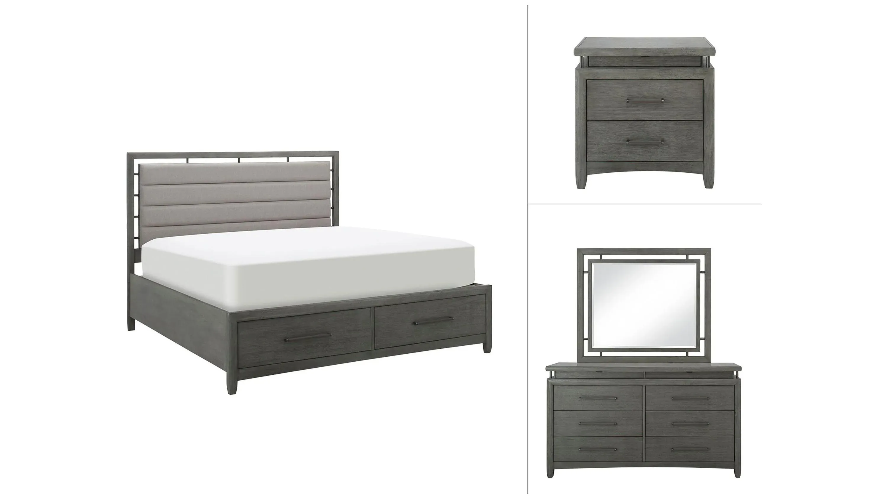 【限定出品】Padmore & Barnes × ANACHRONORM POU9529- Bed Frame with Storage – BedCo Furniture