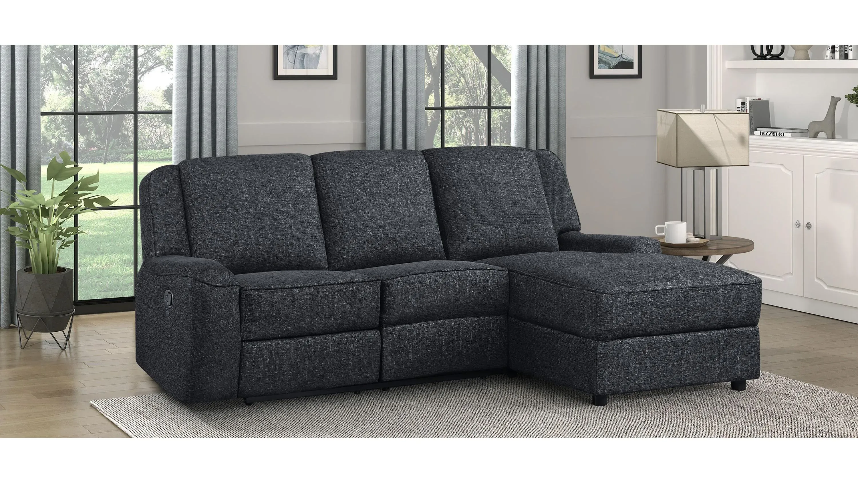 Domino 2-pc. Reclining Sectional