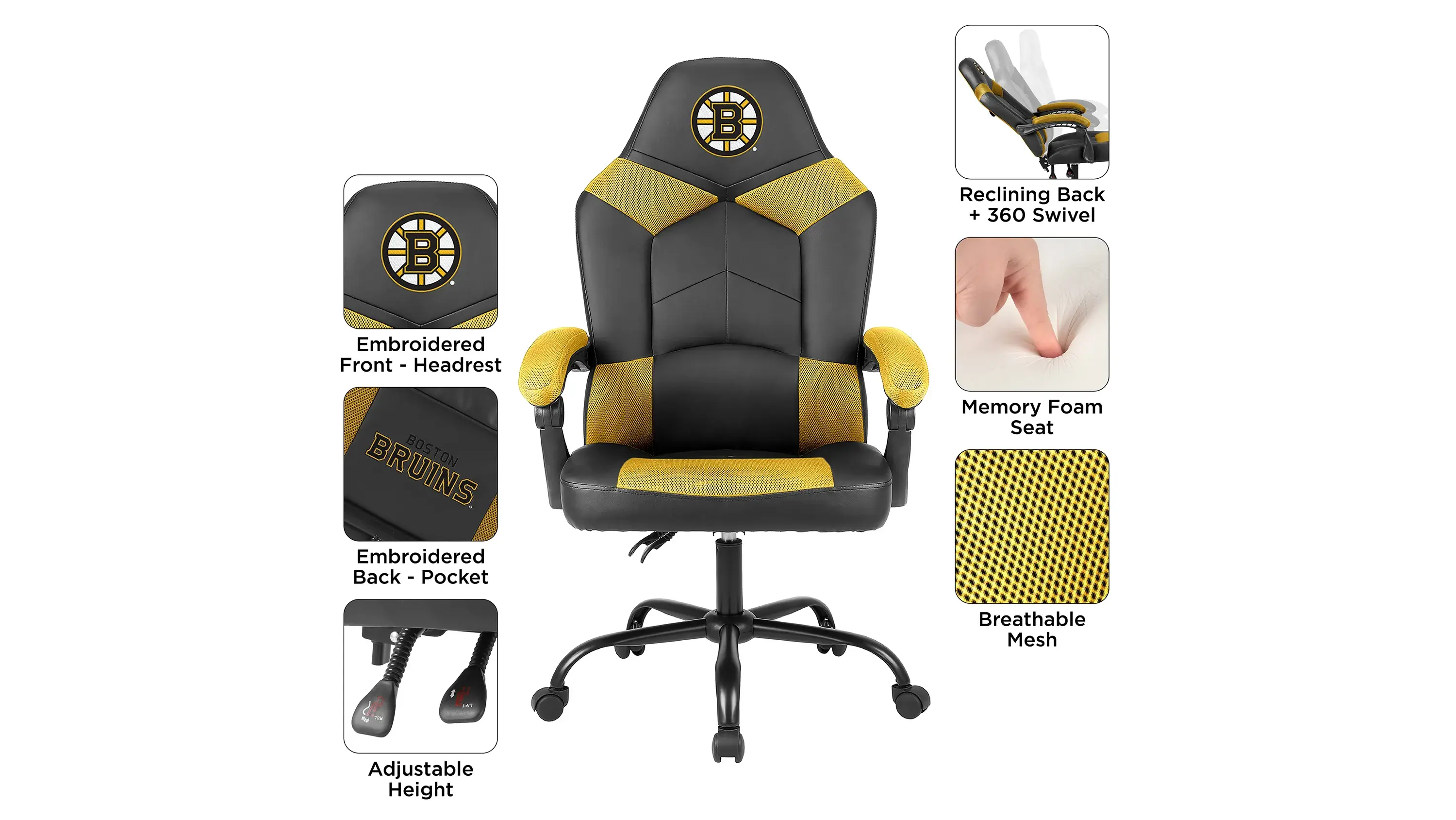 Imperial International NHL Gaming Chair - Thumbnail 4