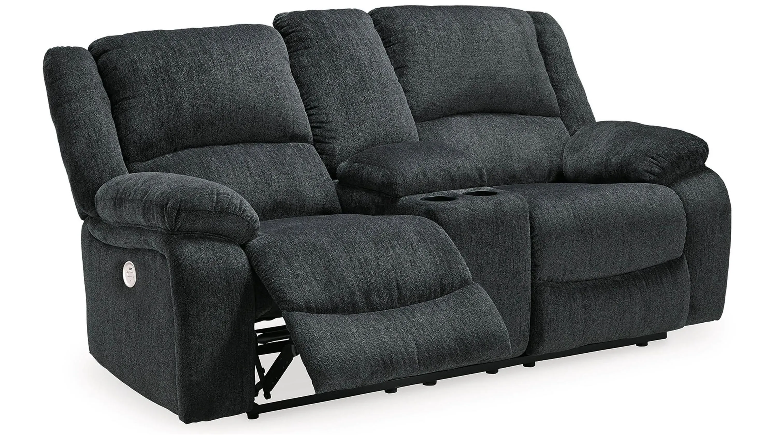 Draycoll Power Reclining Loveseat with Console