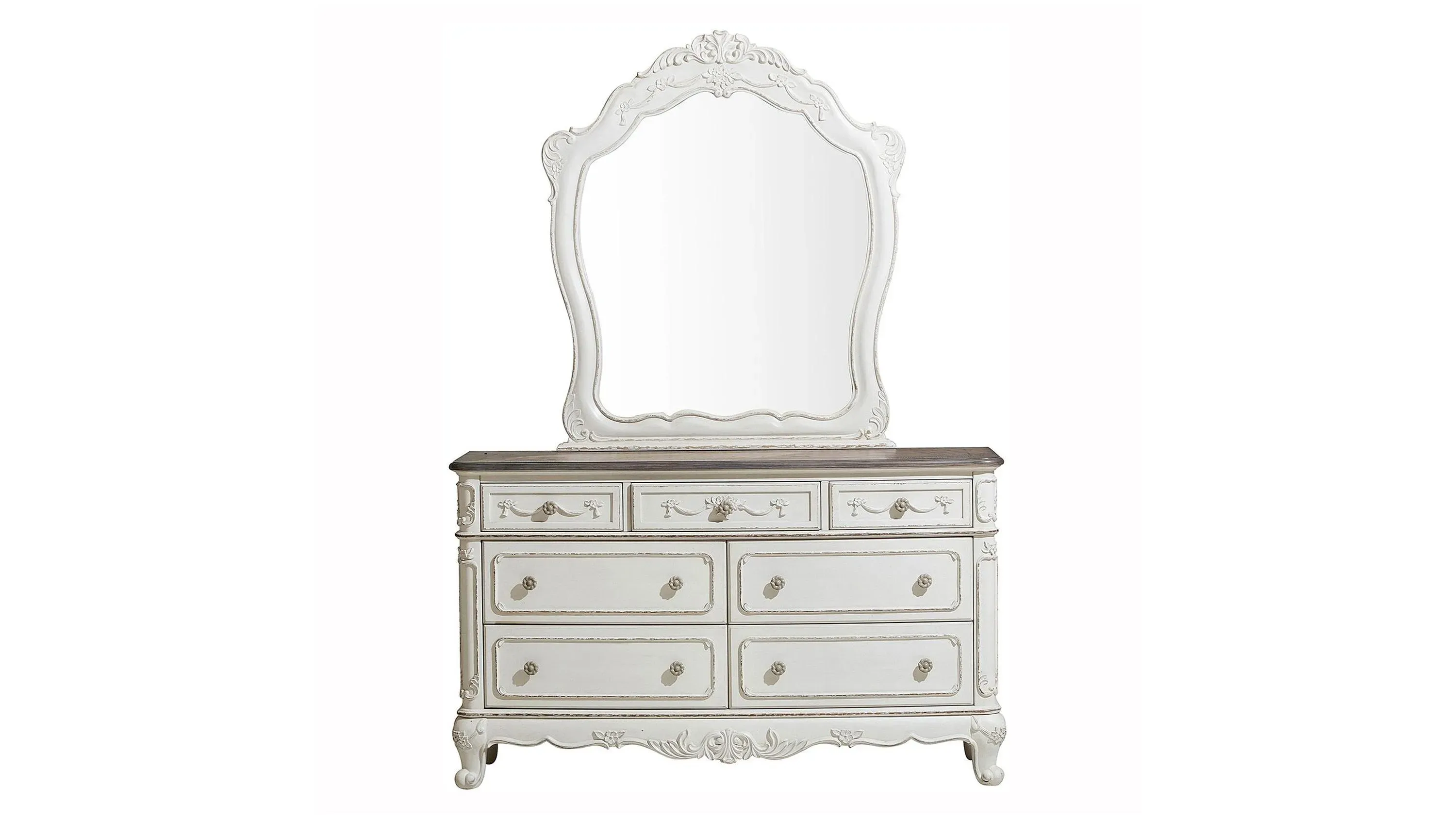 ドレッサー Retro mirror dresser antique Victorian dresser with mirror – 86 Vintage