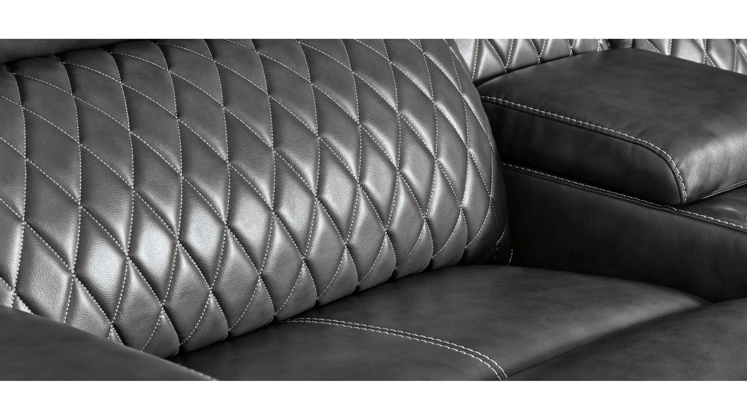 Samperstone 6-pc. Power Reclining Sectional | Raymour & Flanigan