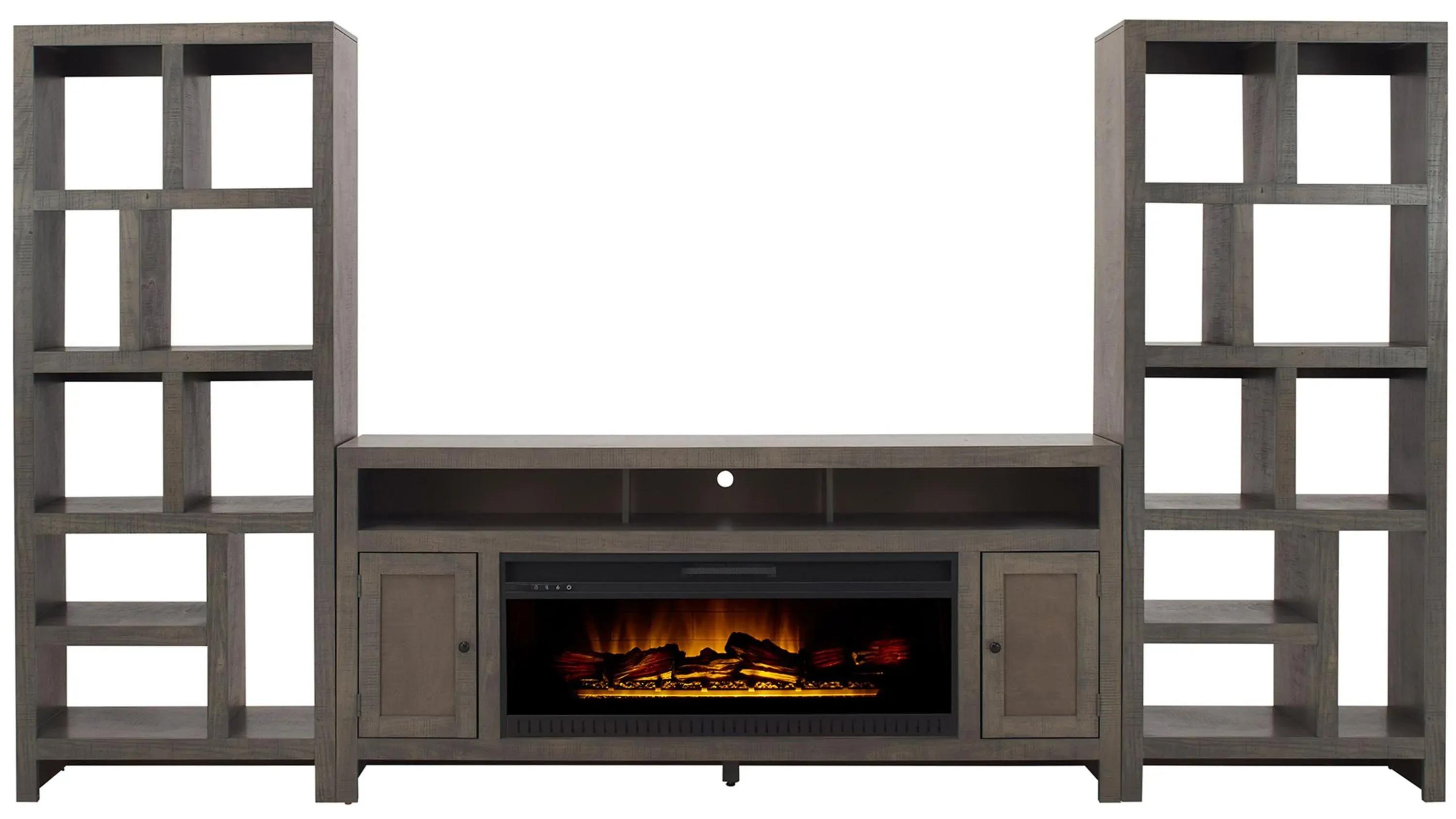 Warren 3pc 72" Fireplace Entertainment Wall