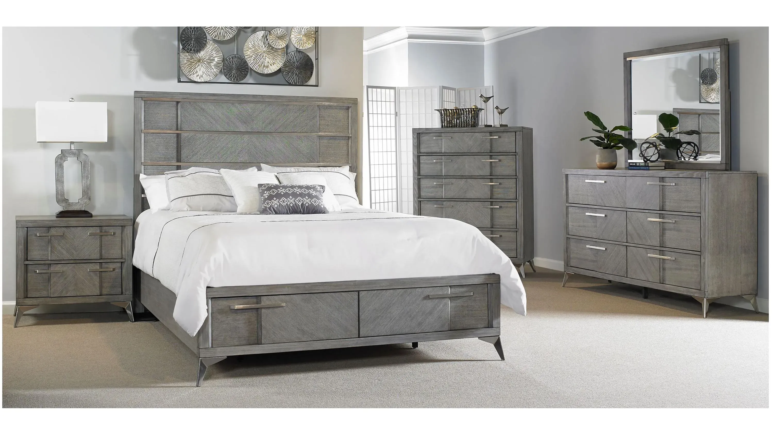 Aries Storage Bed