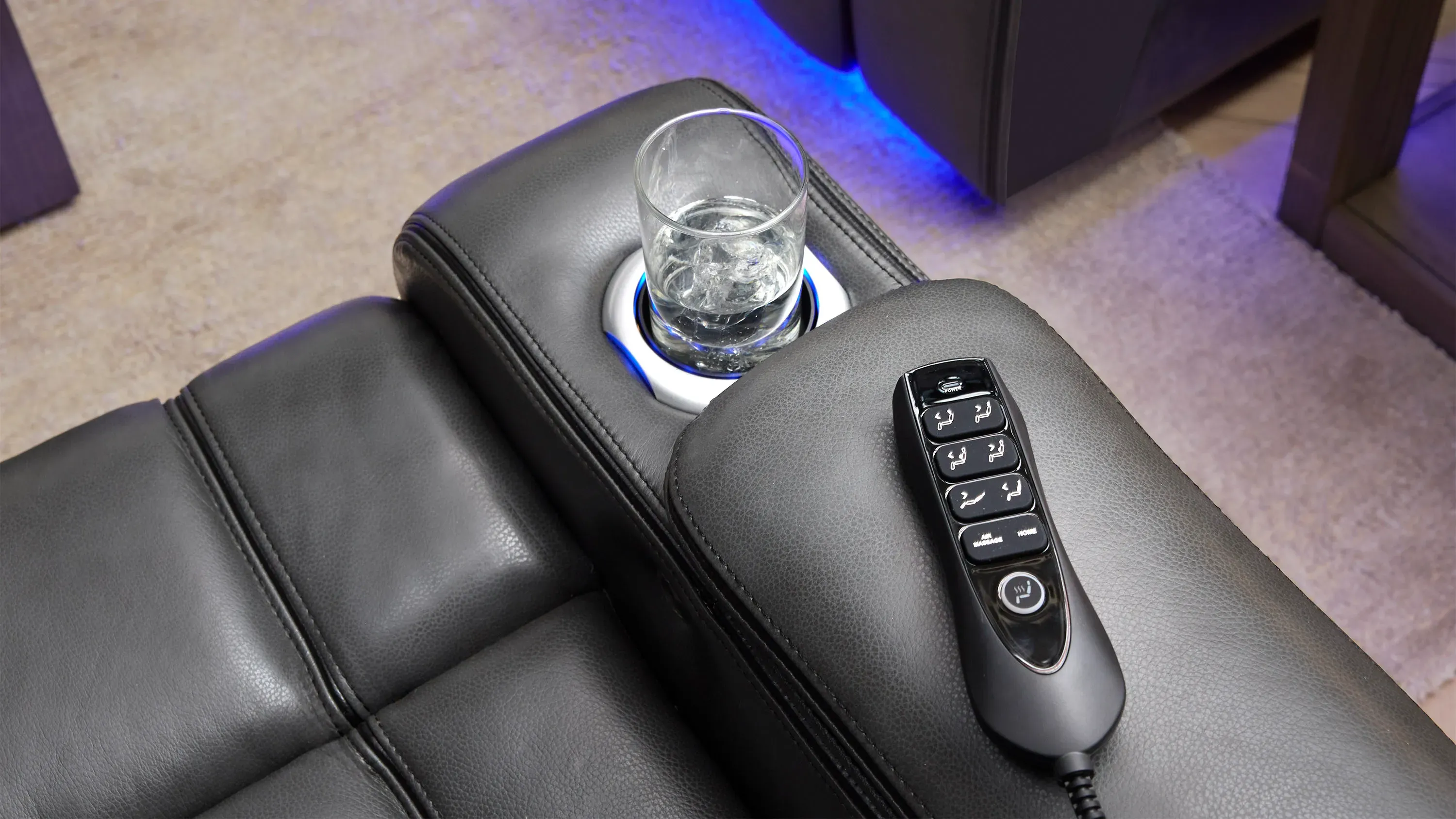 Avis Zero Gravity Power Recliner w/ Power Headrest, Heat and