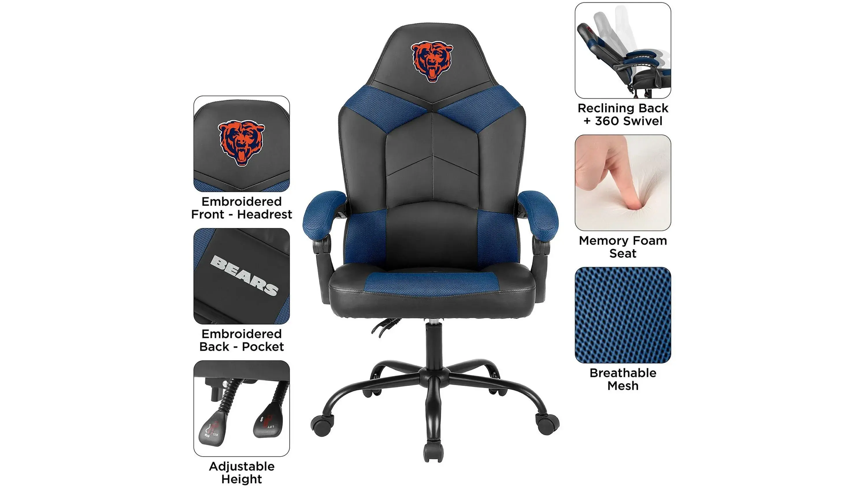Imperial International NFL Office Chair - Thumbnail 5
