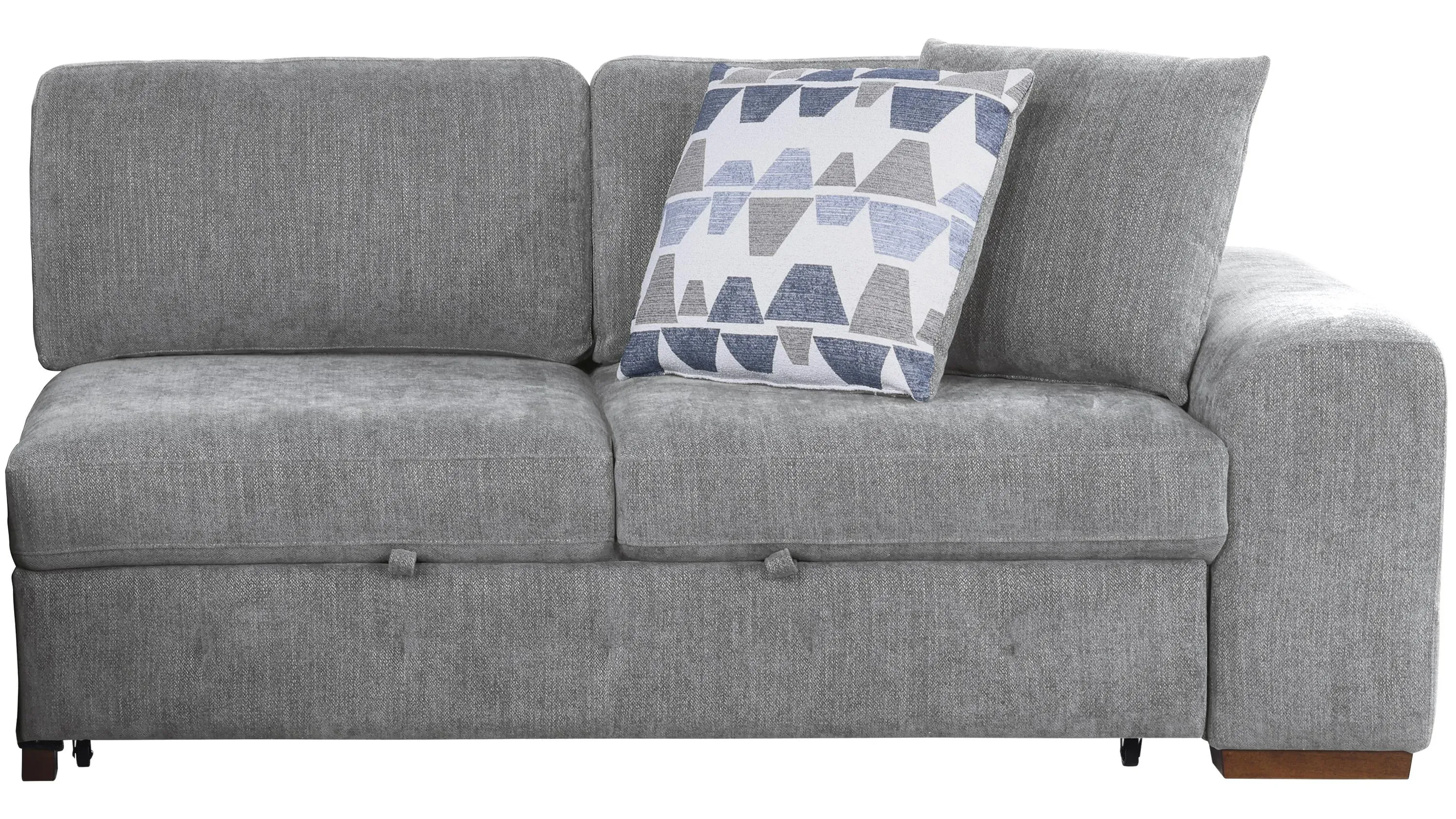 Dolman Right Arm Facing Loveseat with Pop-Up Sleeper | Raymour