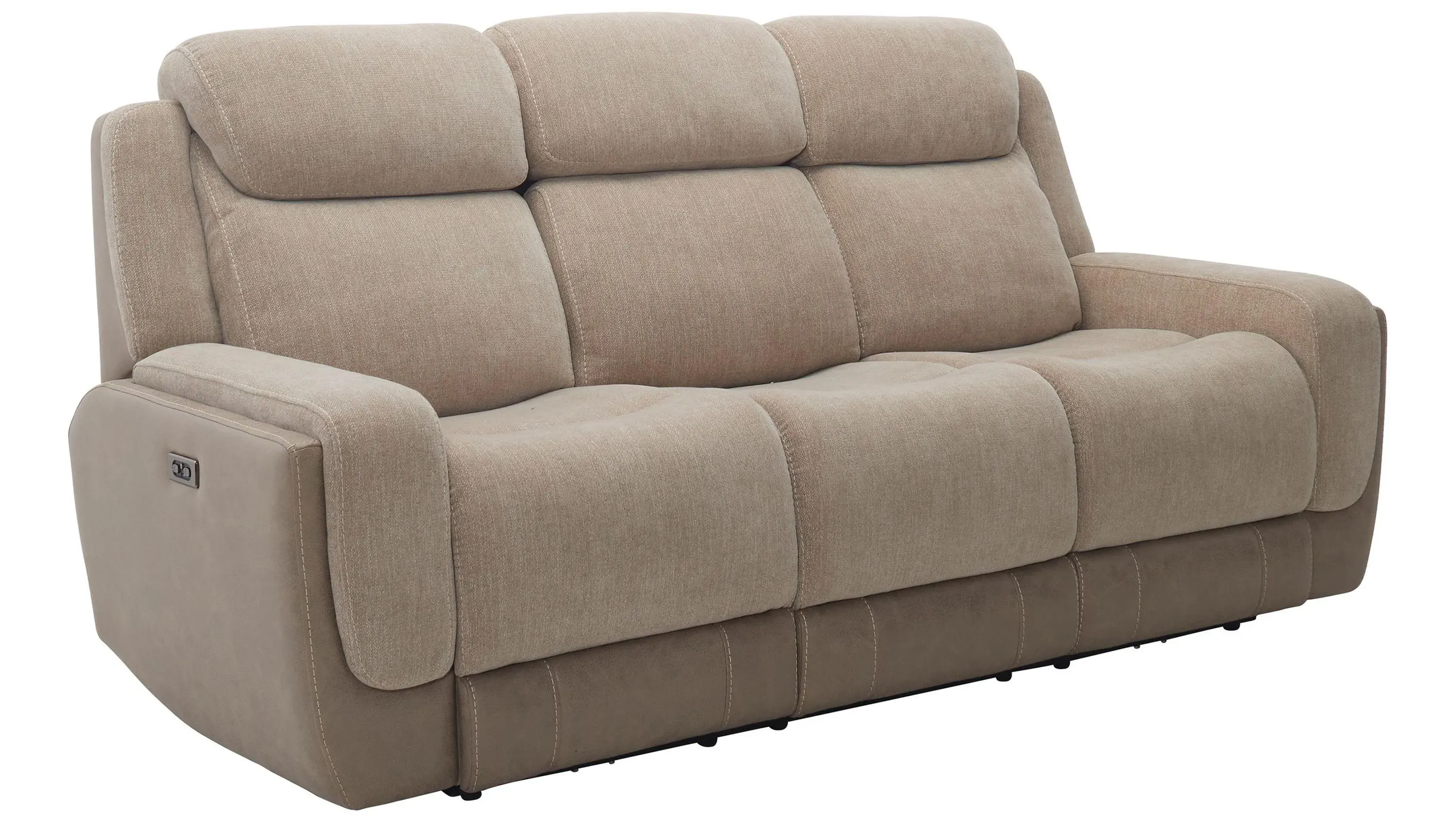 Novah Zero Gravity Power Sofa w/ Power Headrest and Drop Down 