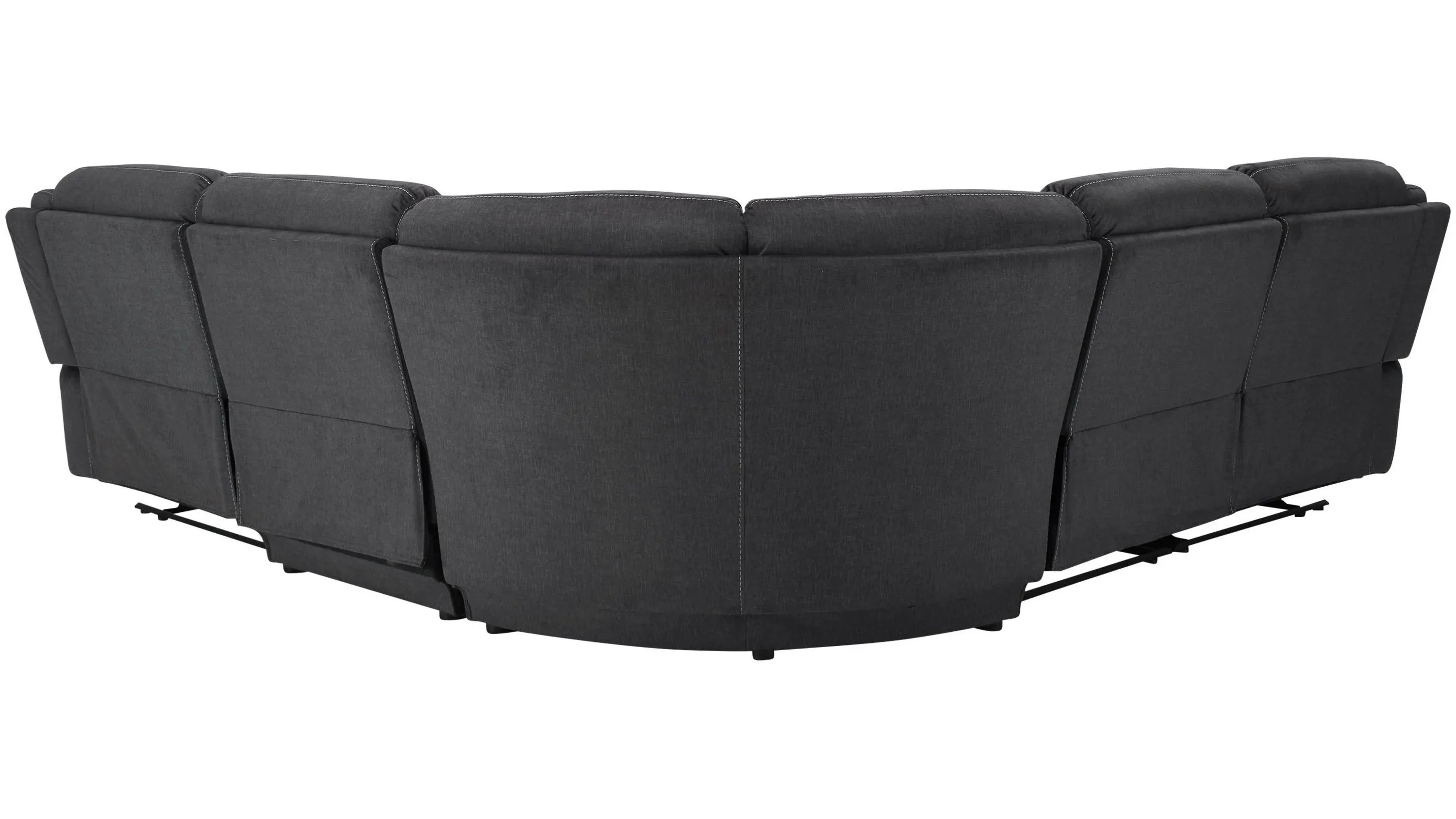 Lugano Microfiber 5-pc. Reclining Sectional | Raymour & Flanigan