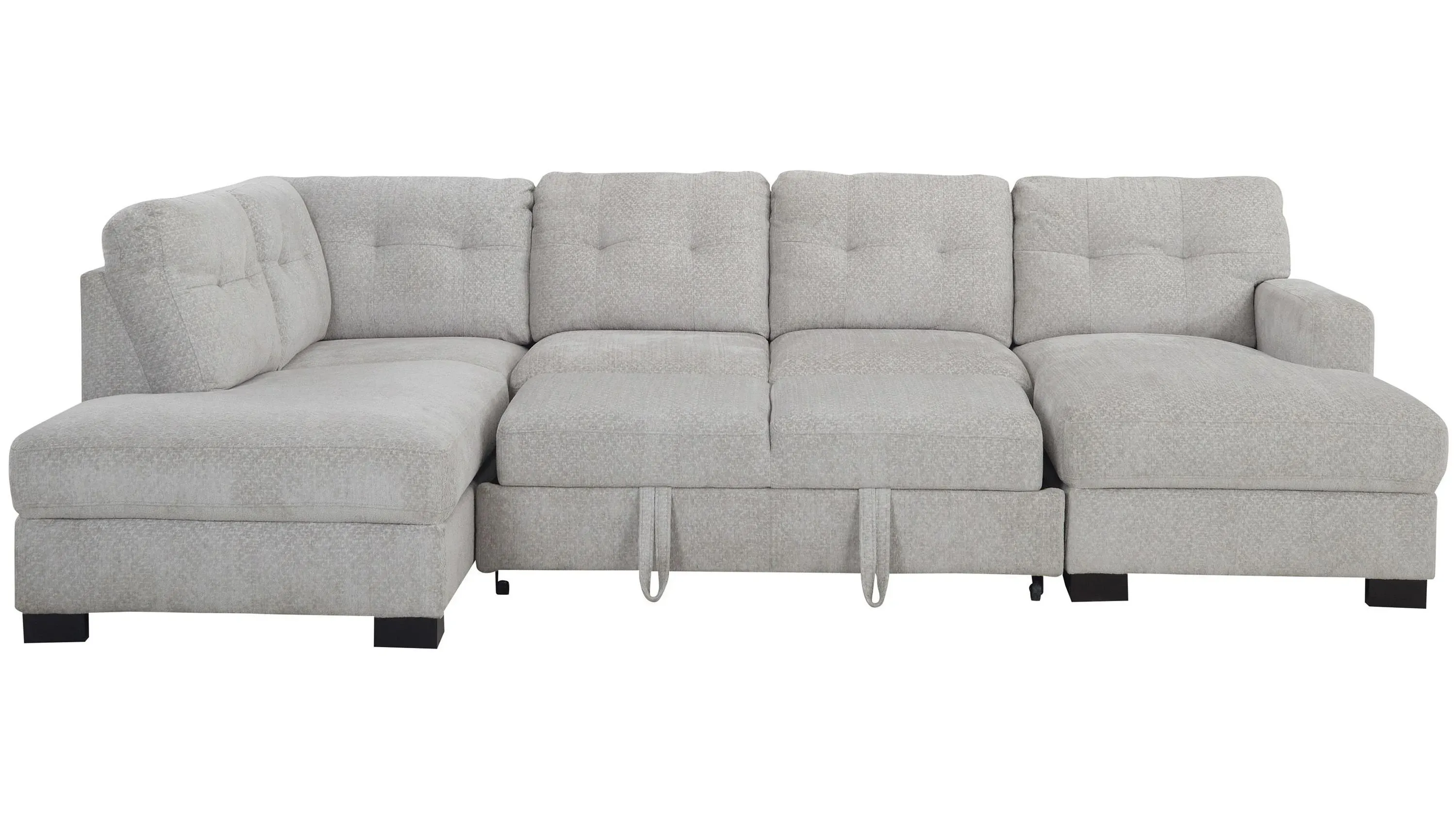 Pierce 3-pc. Sectional w/ Pop Up Sleeper