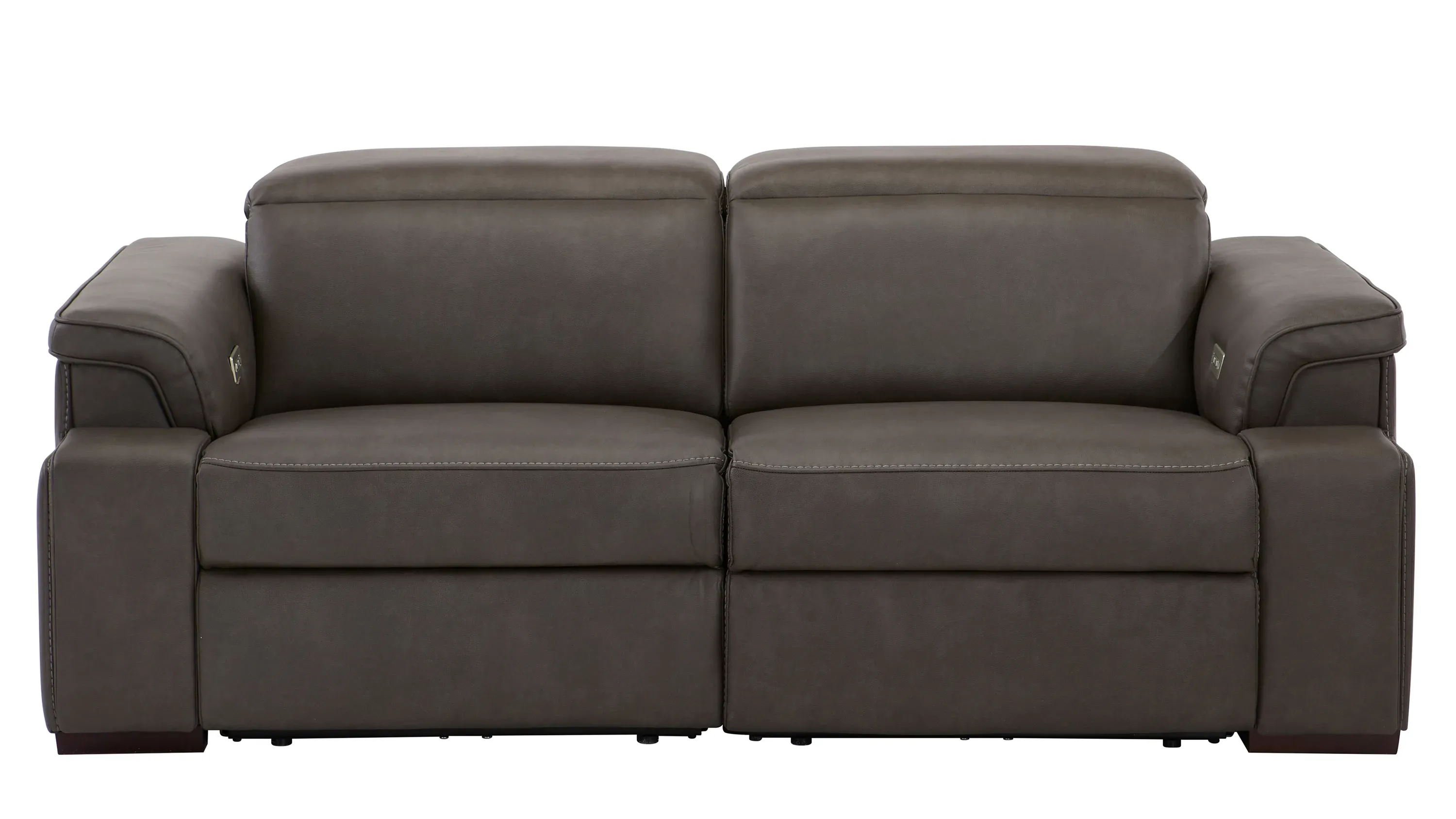 Orion 2-pc. Dual Power Media Loveseat | Raymour & Flanigan