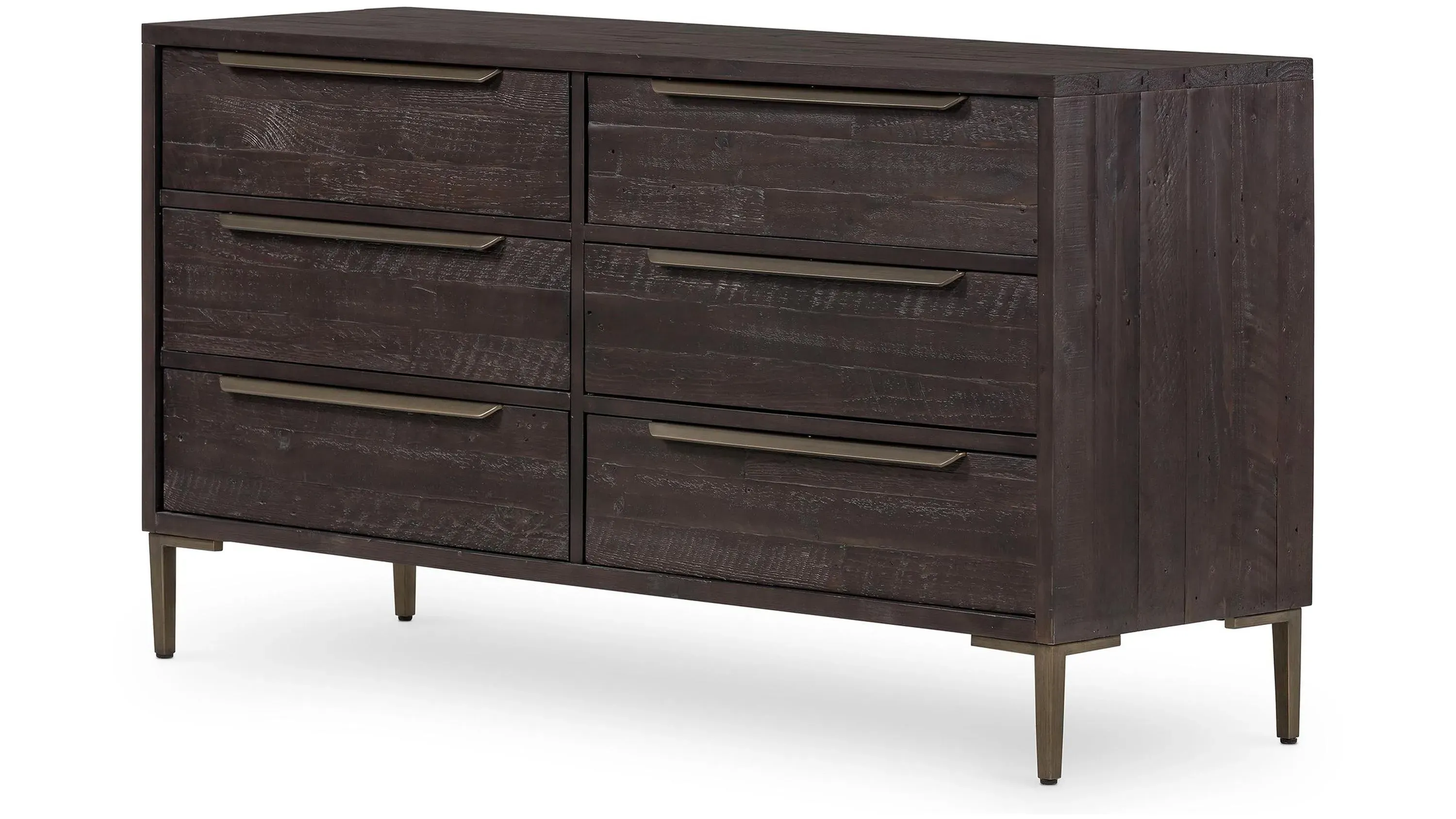 6 drawer dresser black brown LINQ 9186 6-Drawer Dresser main image 0