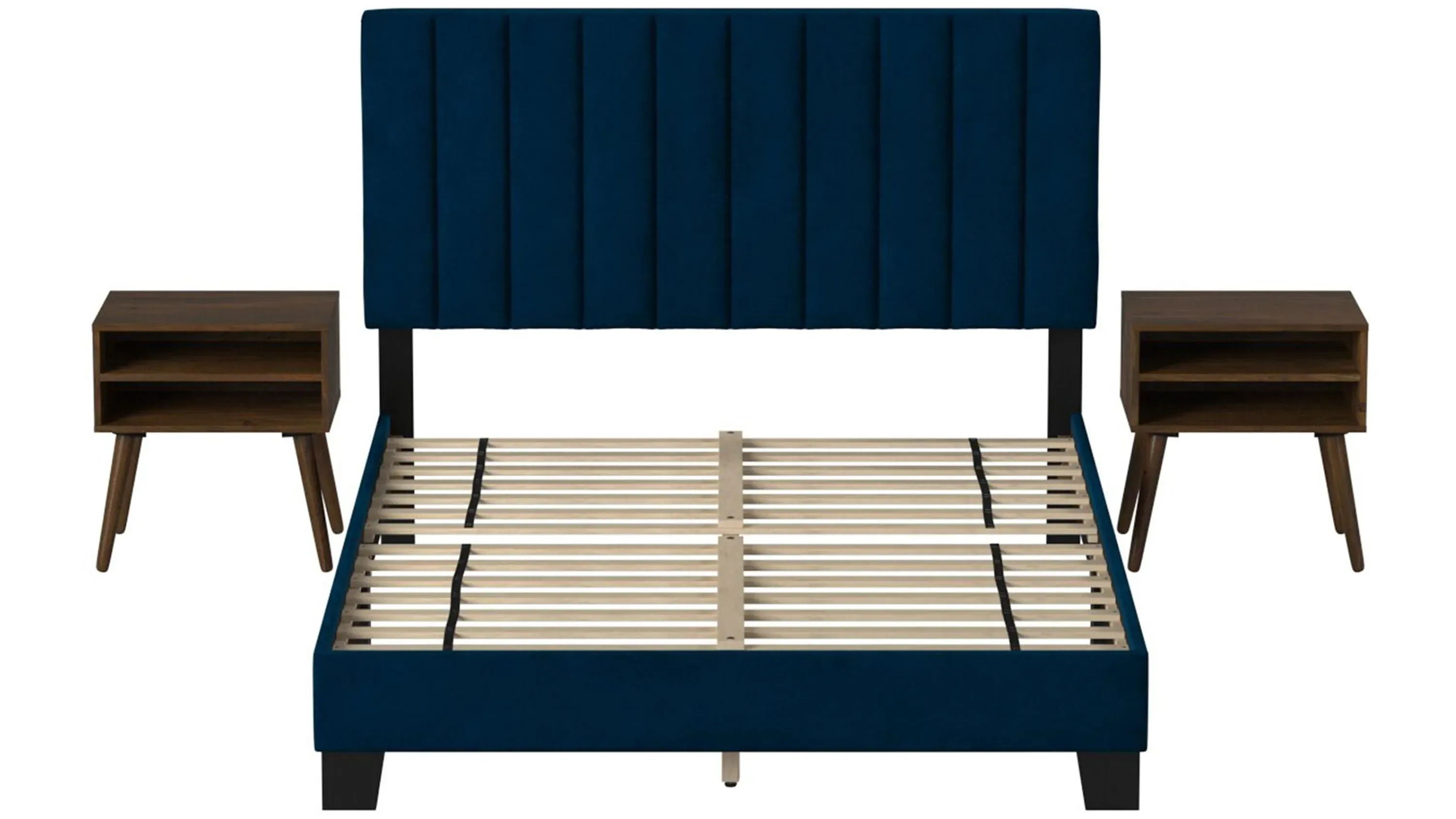 Colbie 3-pc. Upholstered Platform Bedroom Set