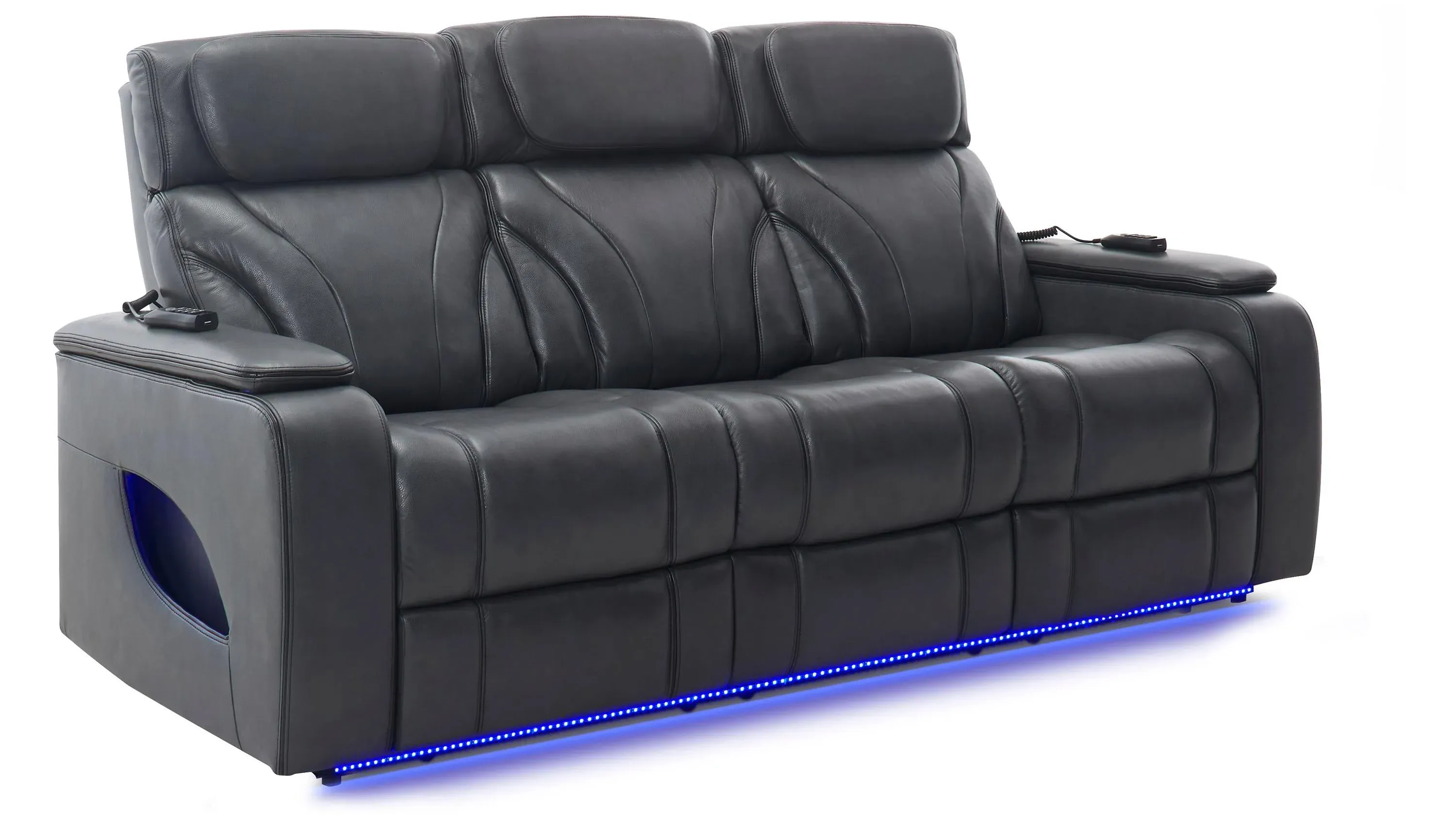 Avis Zero Gravity Power Sofa w/ Power Headrest, Lumbar, Heat and