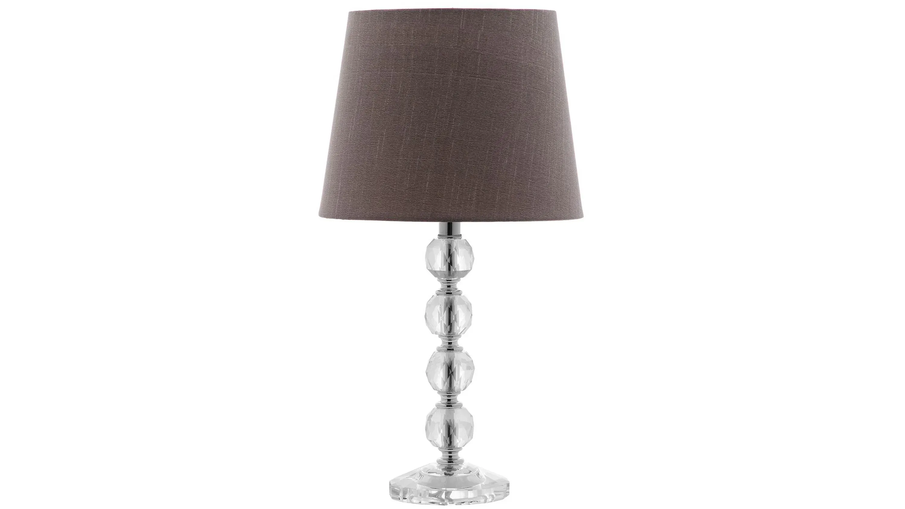 Safavieh Nola Stacked Crystal Ball Table Lamp Clear, image size:3000x1688