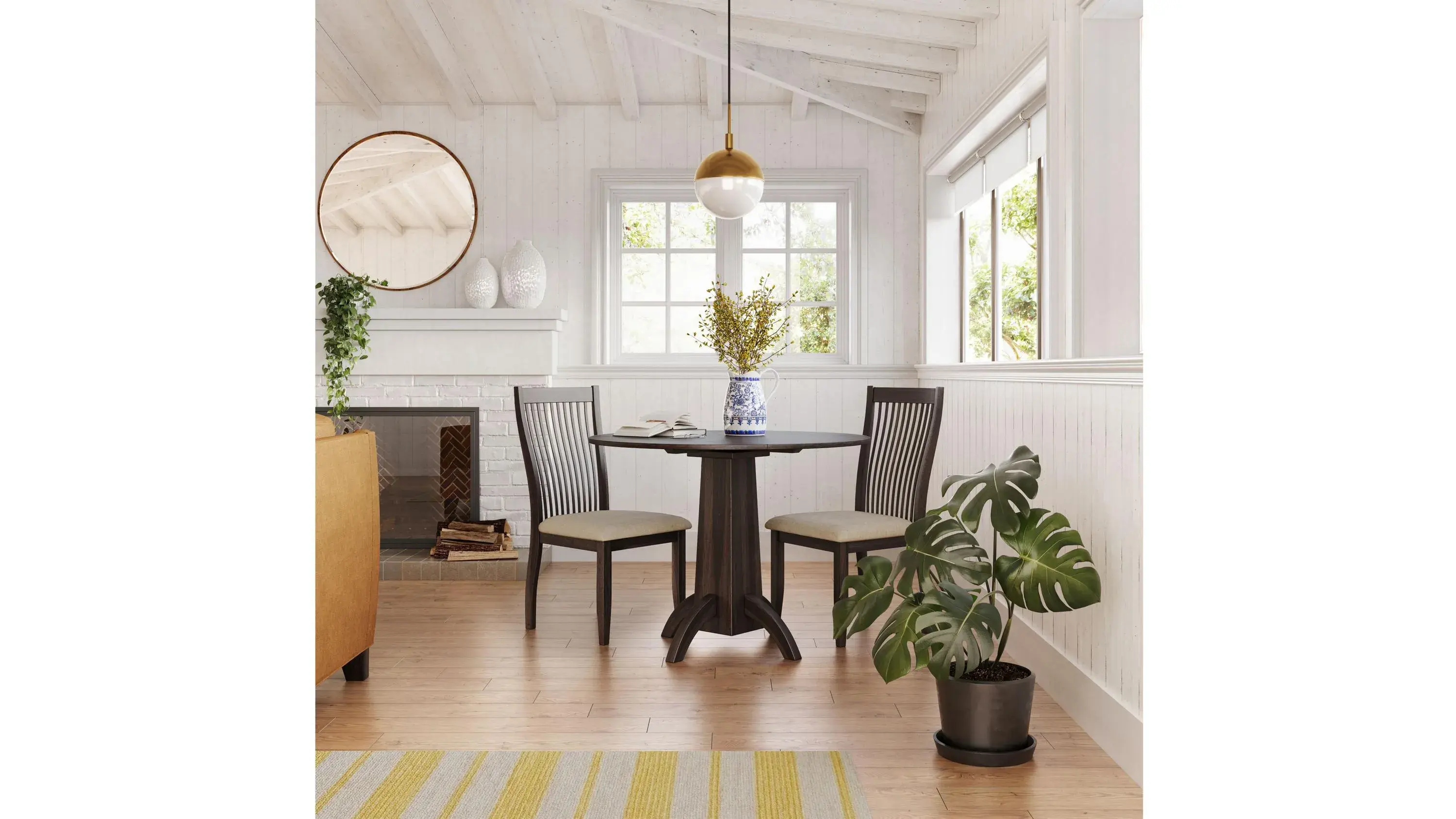 Nevada Drop-Leaf Dining Table - Thumbnail 3