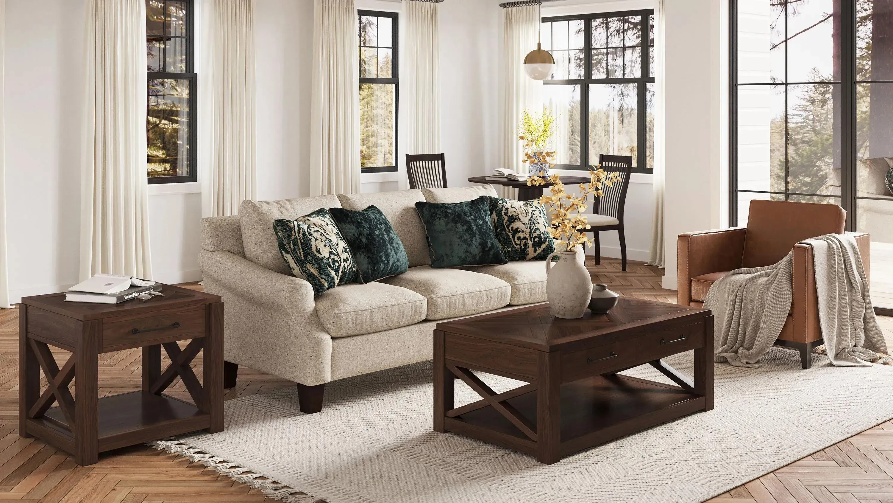 Lambert Rectangular Cocktail Table