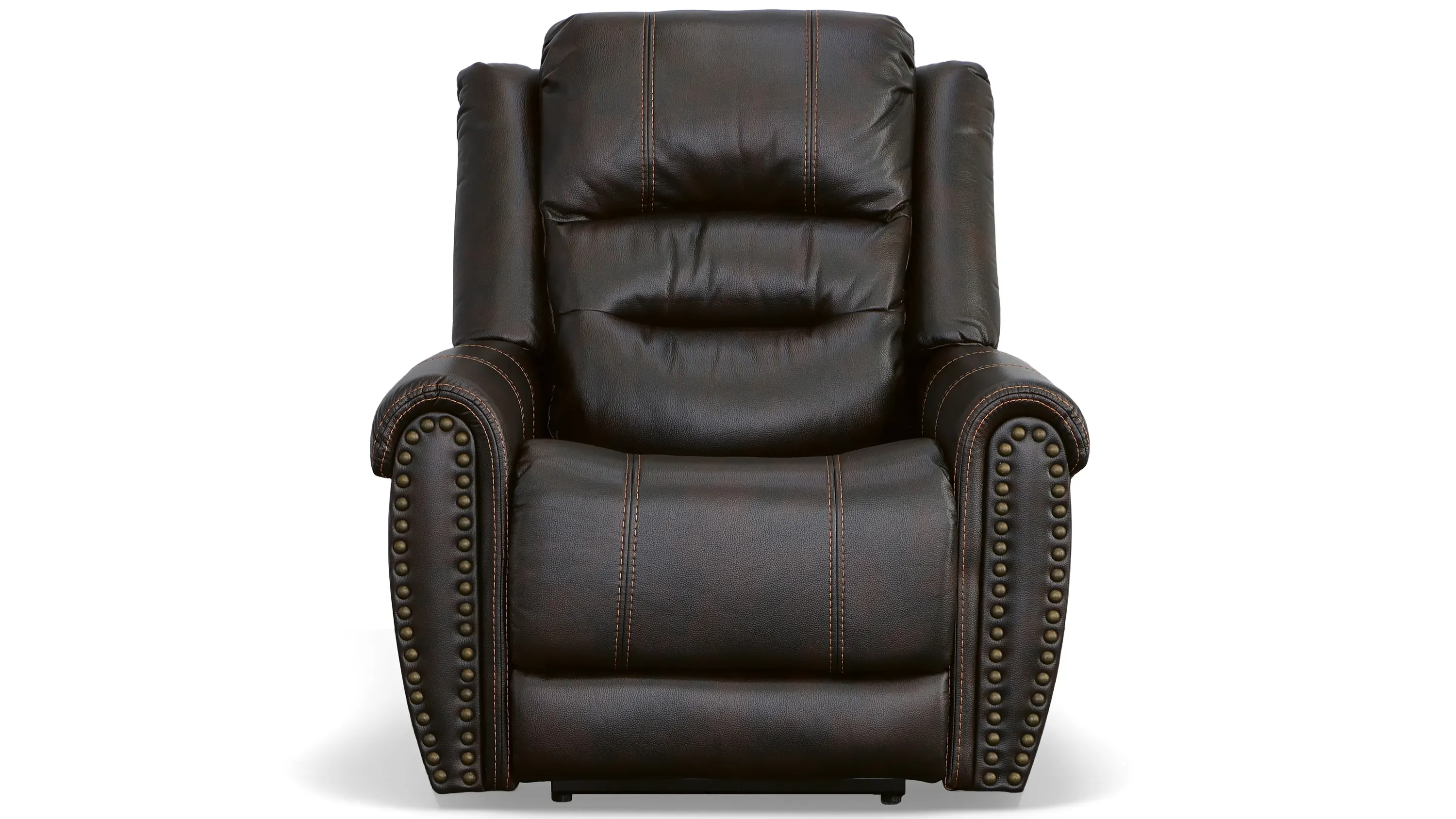 くれふみ Gerard Dual Power Recliner | Raymour & Flanigan
