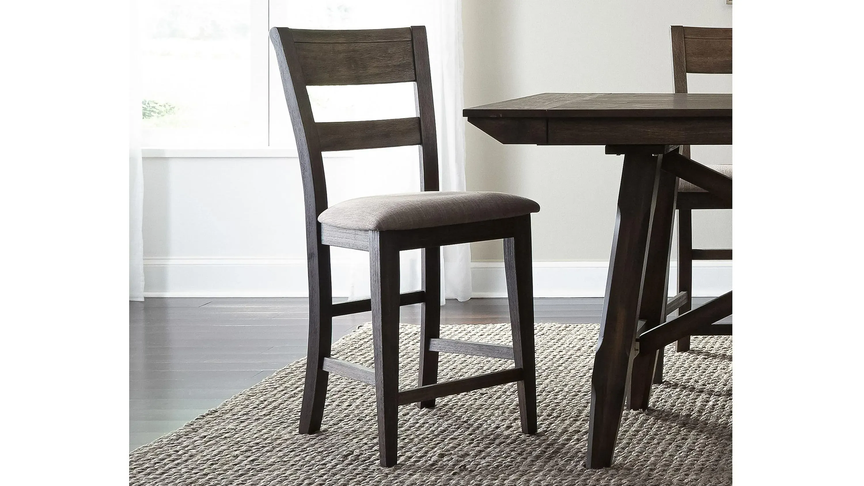 Double Bridge 6-pc. Counter Height Dining Set