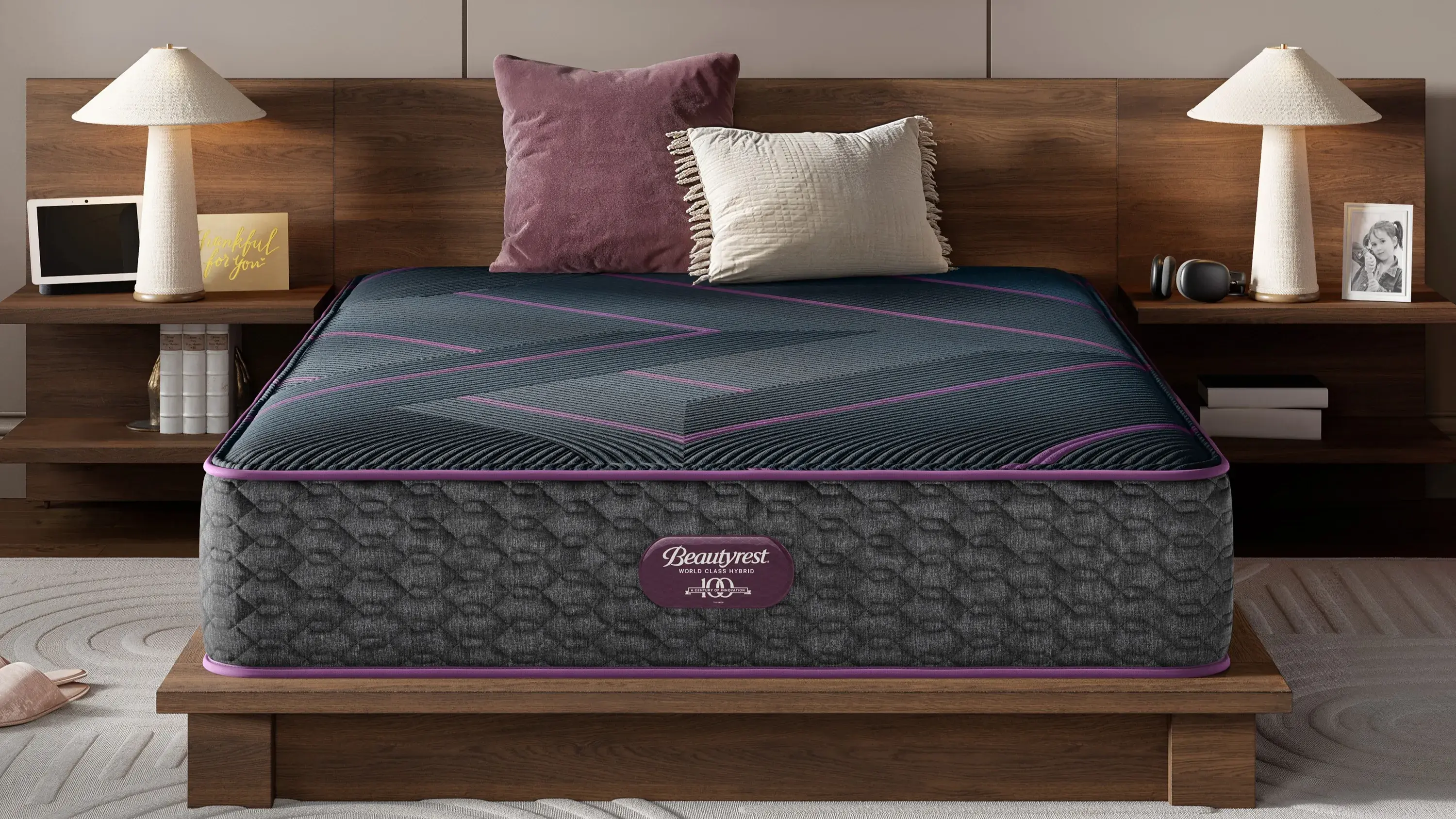 Beautyrest World Class Level Three Plush Mattress - Thumbnail 5