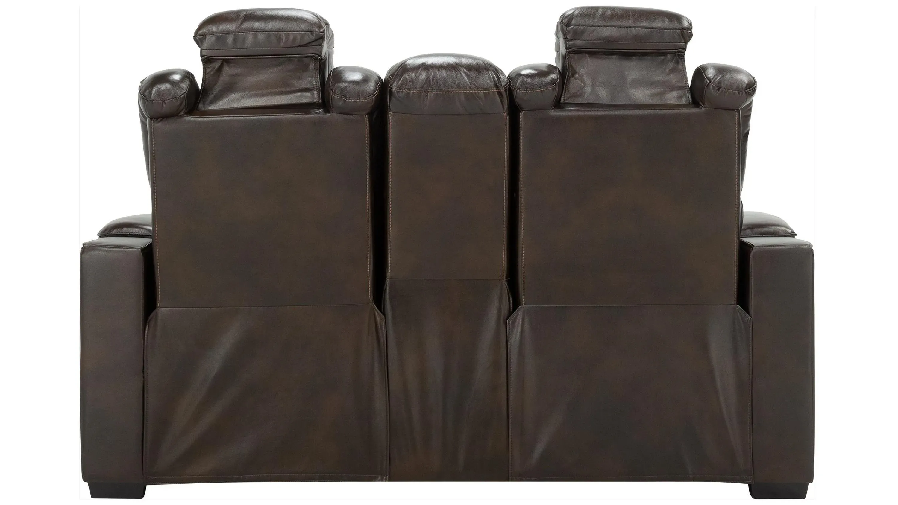 Othello Dual Power Console Loveseat | Raymour & Flanigan