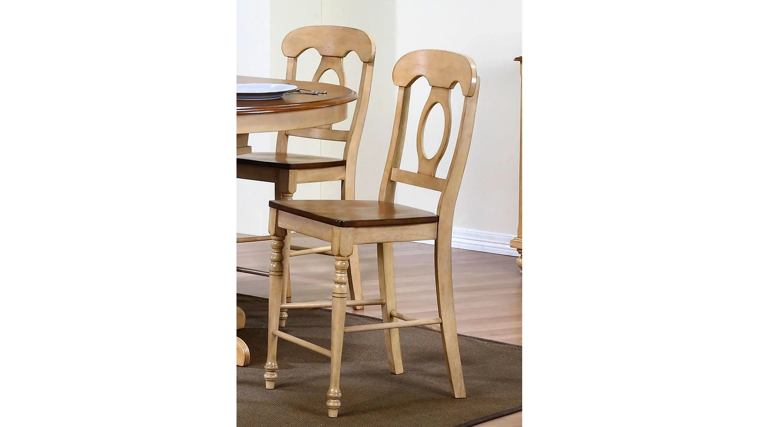 Brook Napoleon Barstool: Set of 2 | Raymour & Flanigan