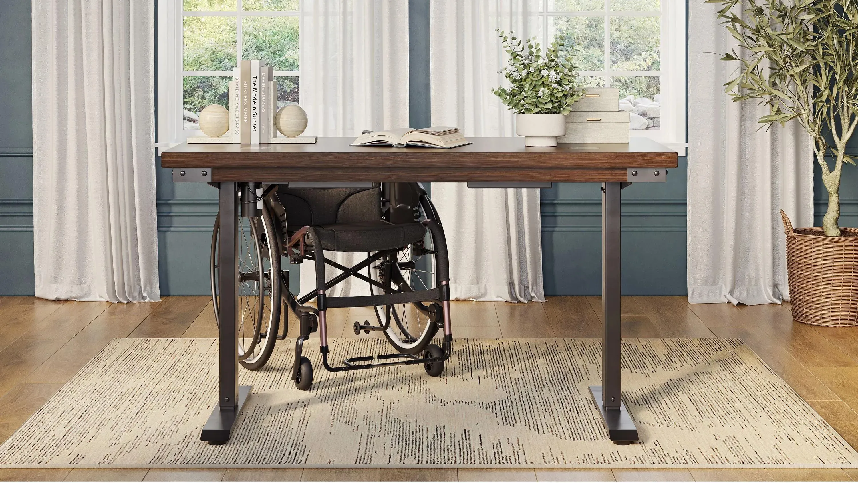 Pepperdine Sit/Stand Desk | Raymour & Flanigan