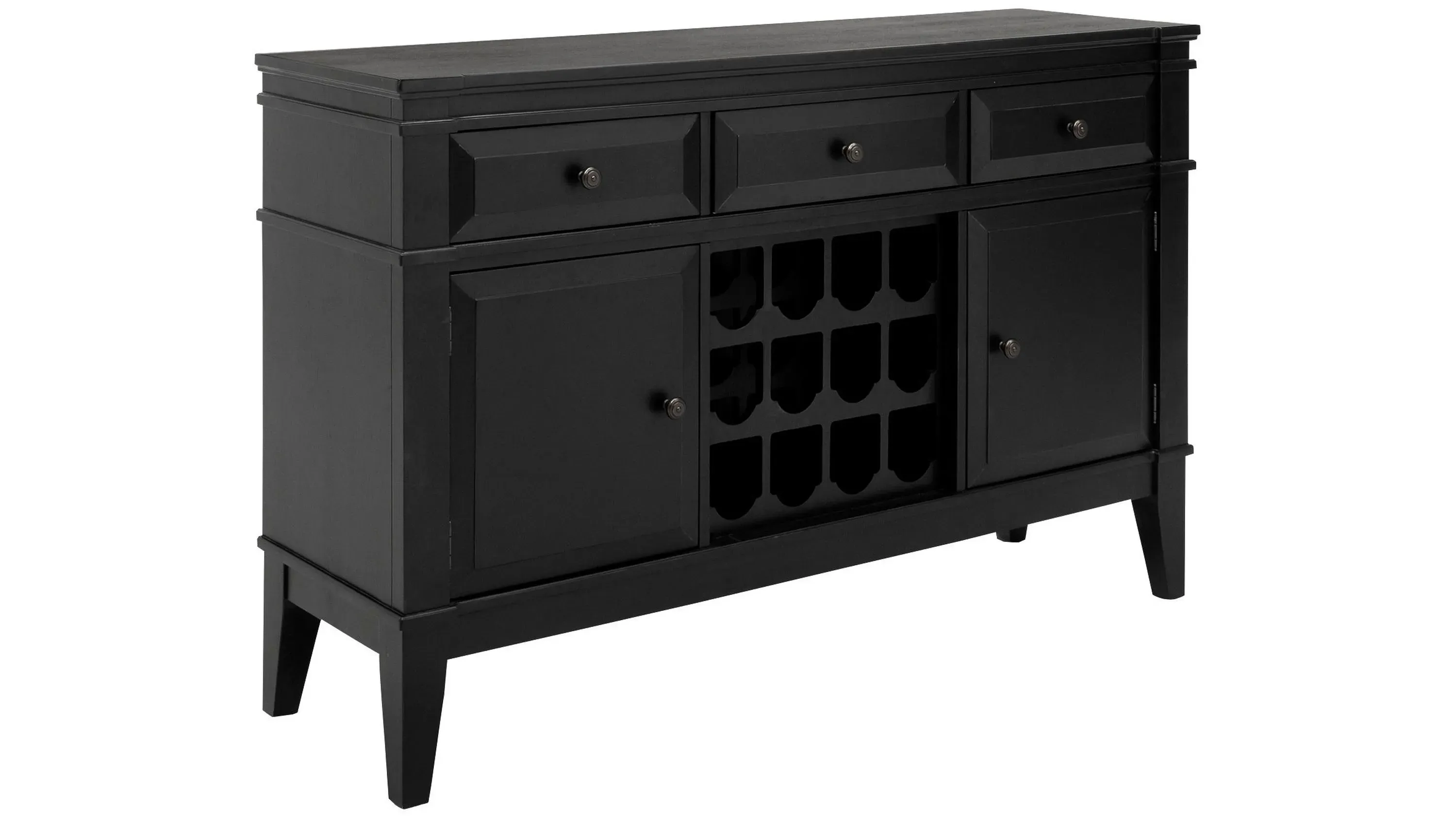 Halden Server w/ Wine Storage