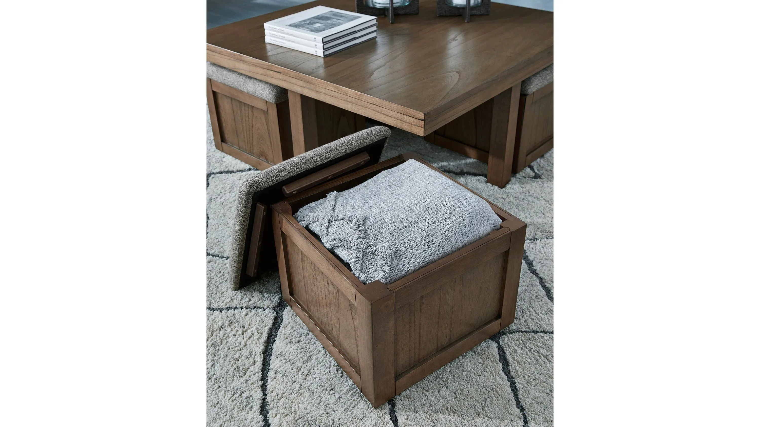 Boardernest Coffee Table with 4 Stools  Product_Image_Carousel