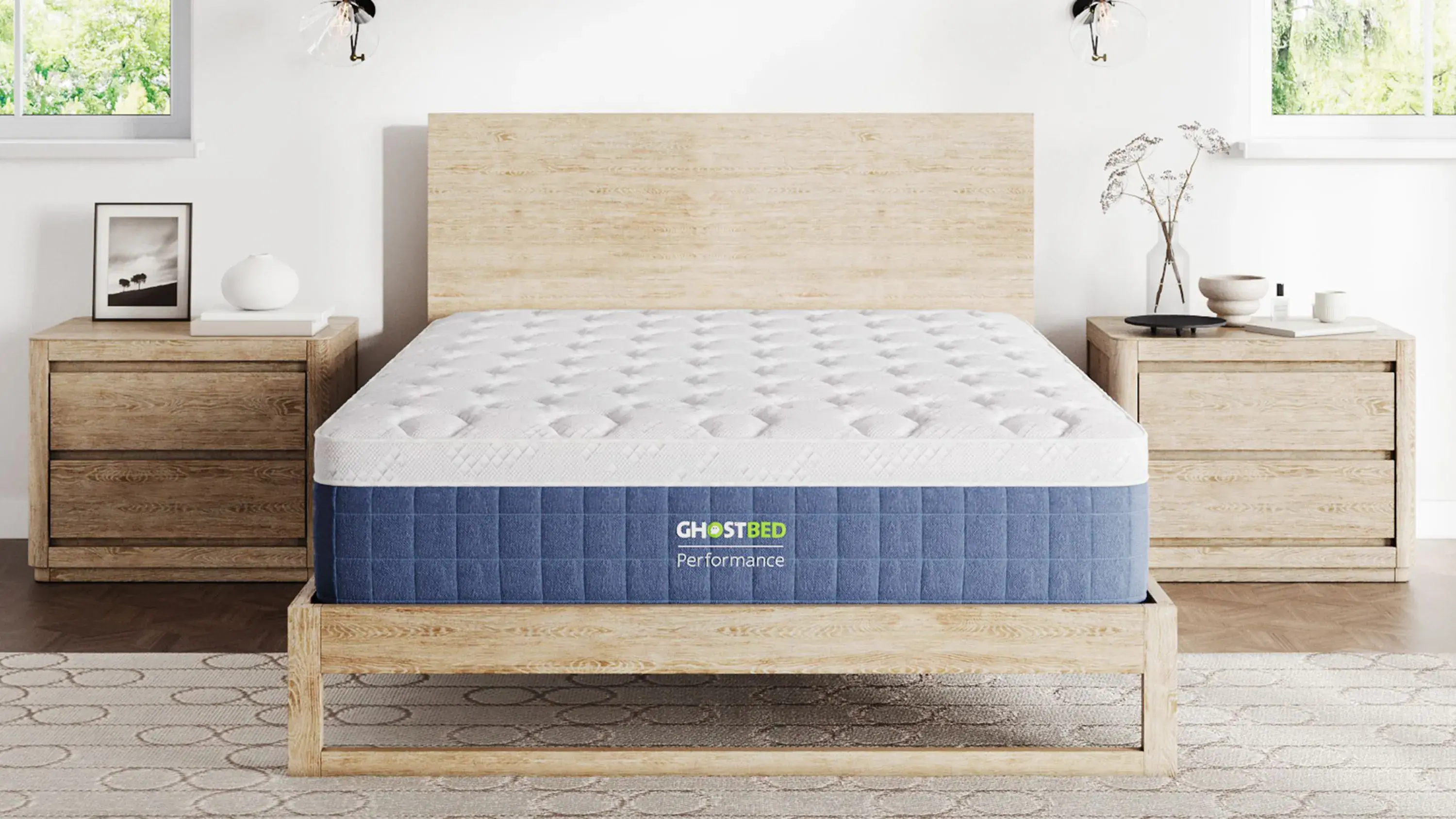 GhostBed 14" Performance Hybrid Mattress in a Box