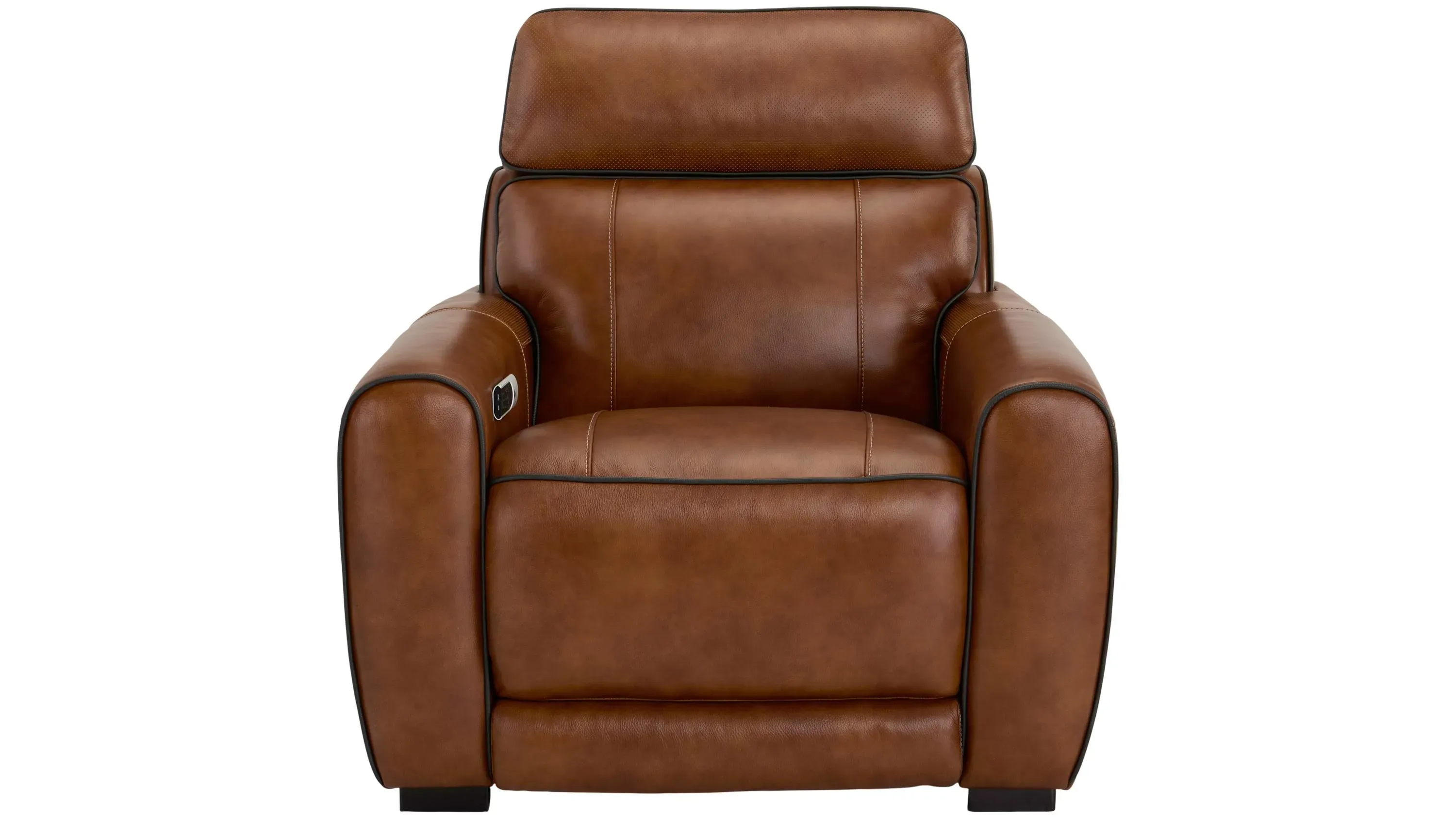 Titan Triple Power Leather Recliner w/Immersive Audio, Heat and