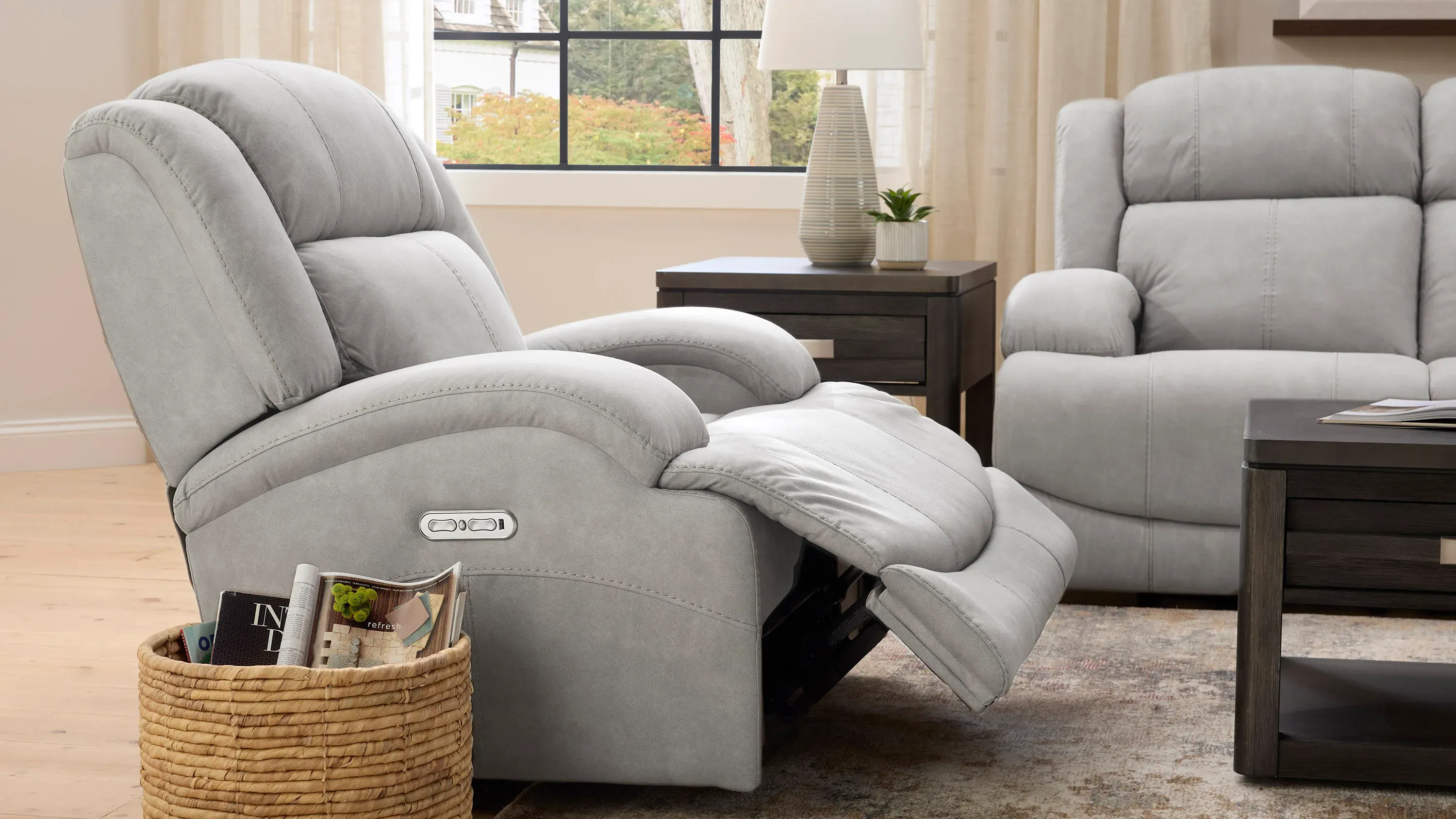 Quincey Power-Reclining Glider | Raymour & Flanigan