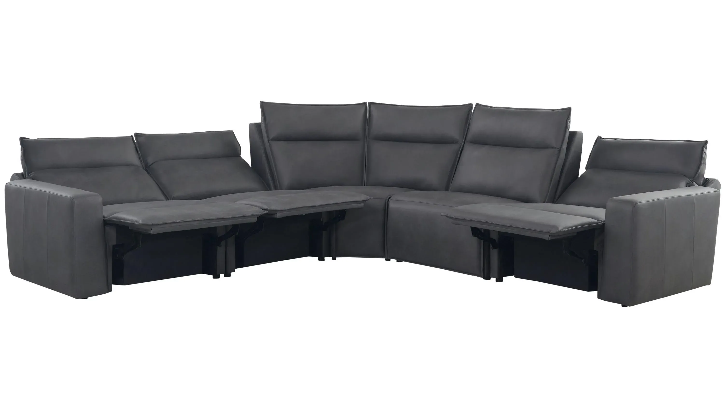 ModularTwo 5-pc. Power Sectional w/ Power Headrest
