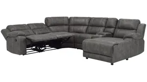 Kerridon 6-pc. Reclining Sectional | Raymour & Flanigan