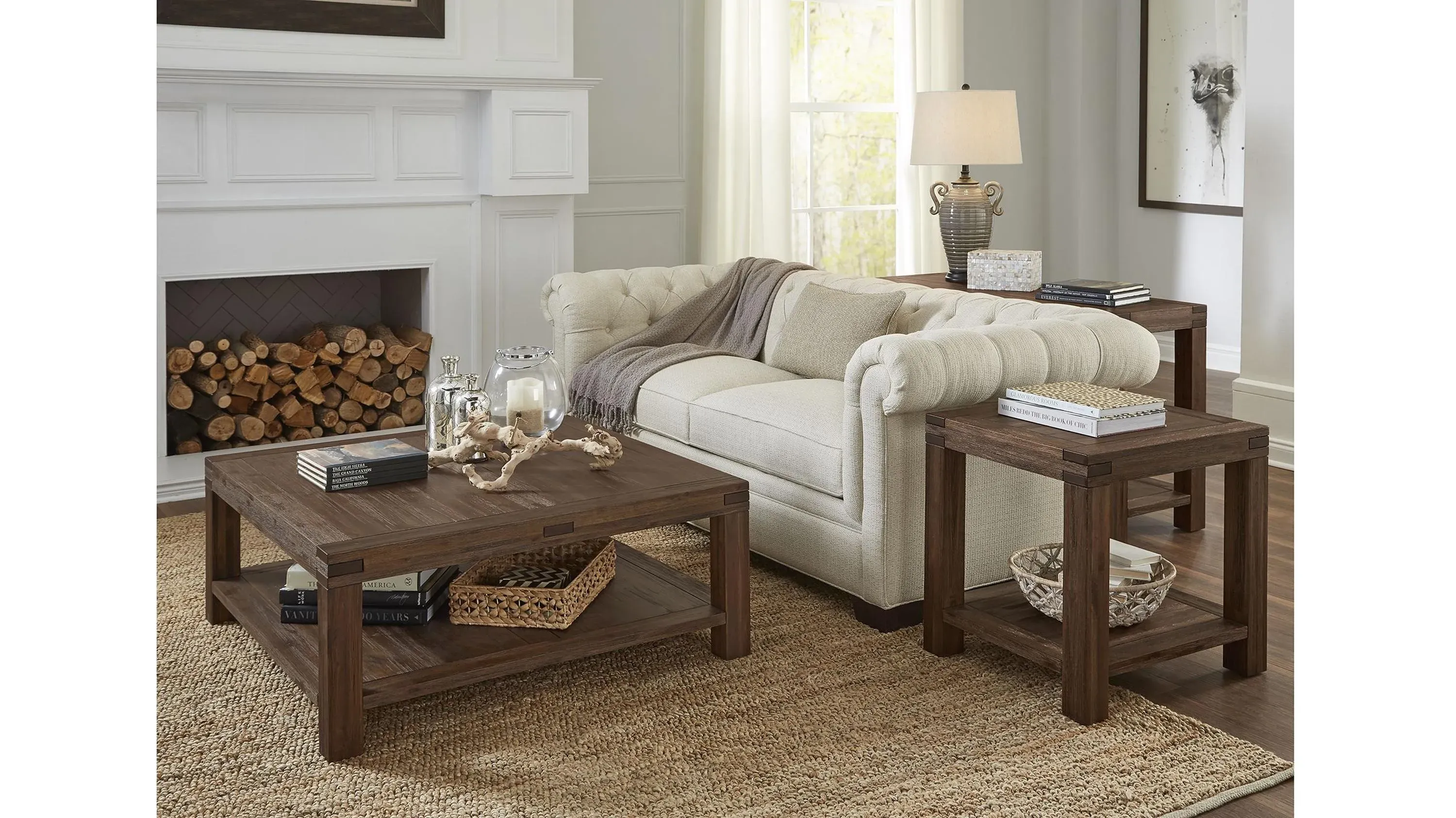 Middlefield Square Coffee Table | Raymour & Flanigan