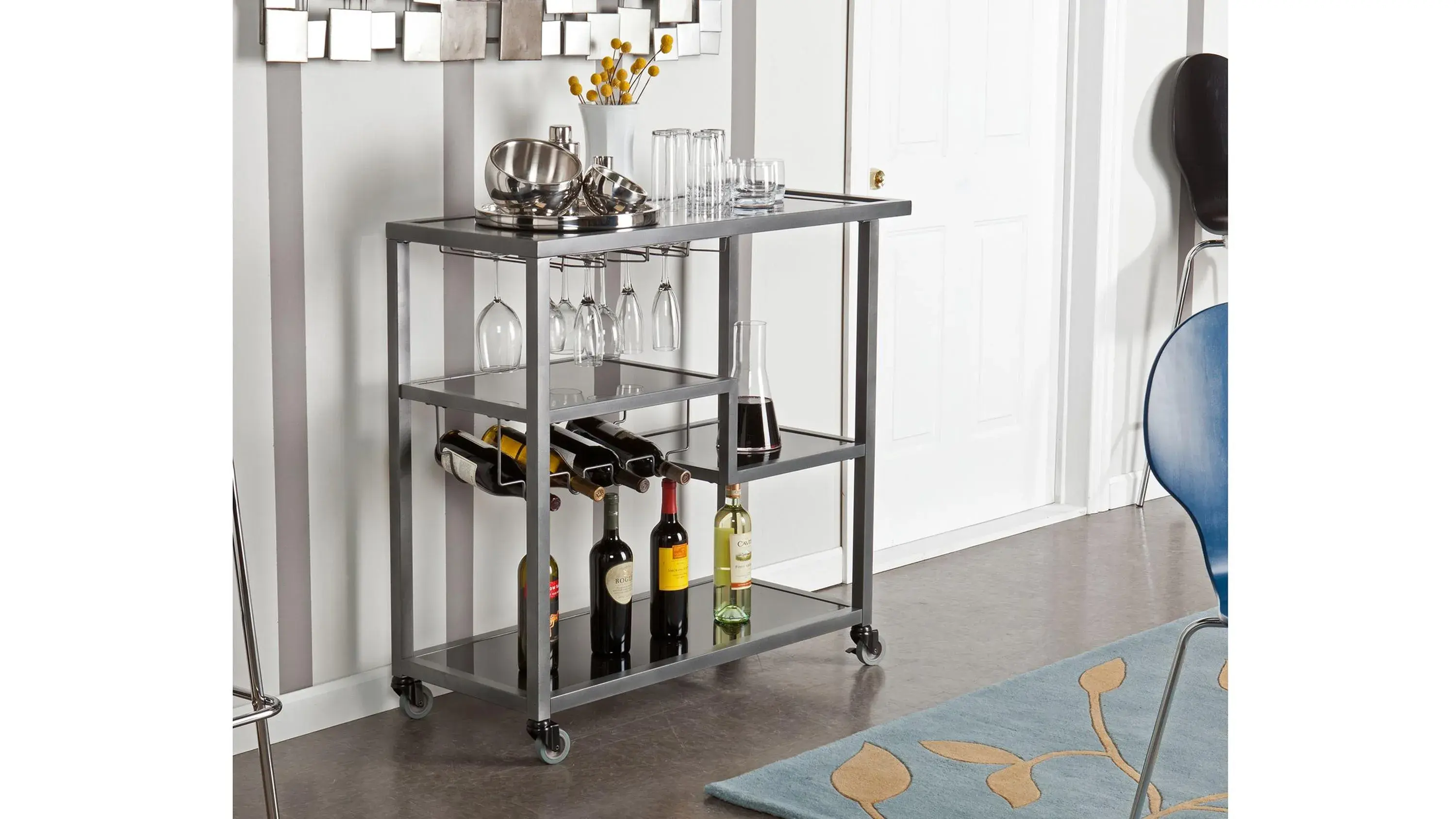 Miller Bar Cart - Thumbnail 3