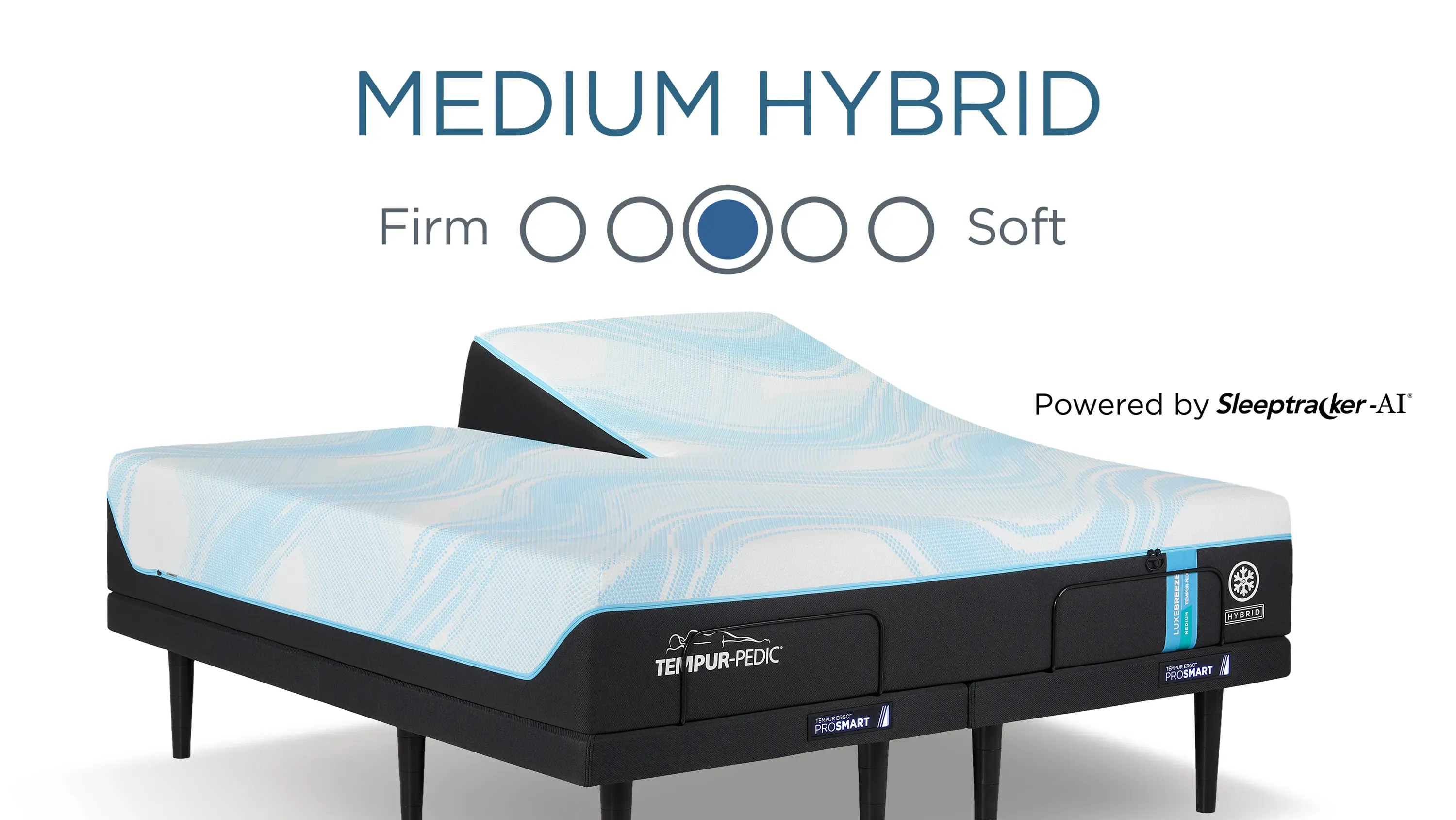 Tempur-Pedic LuxeBreeze 2.0 Medium Hybrid Mattress