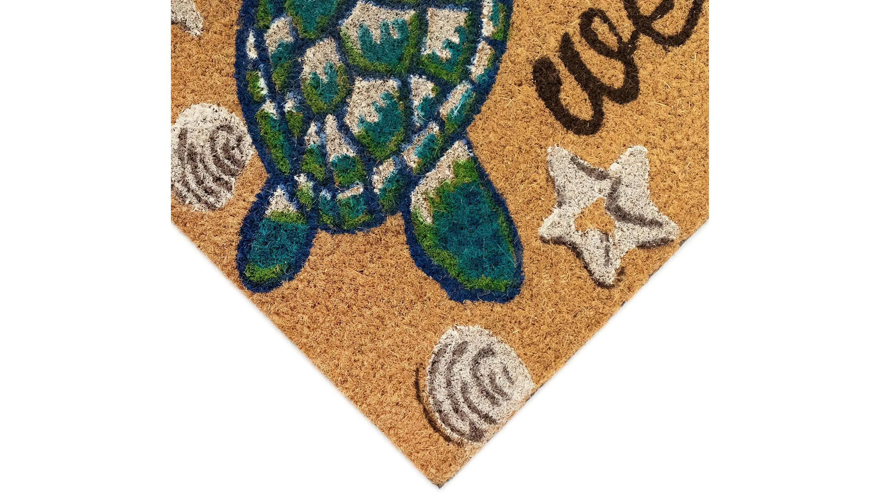 Liora Manne Natura Seaturtle Welcome Outdoor Mat | Raymour