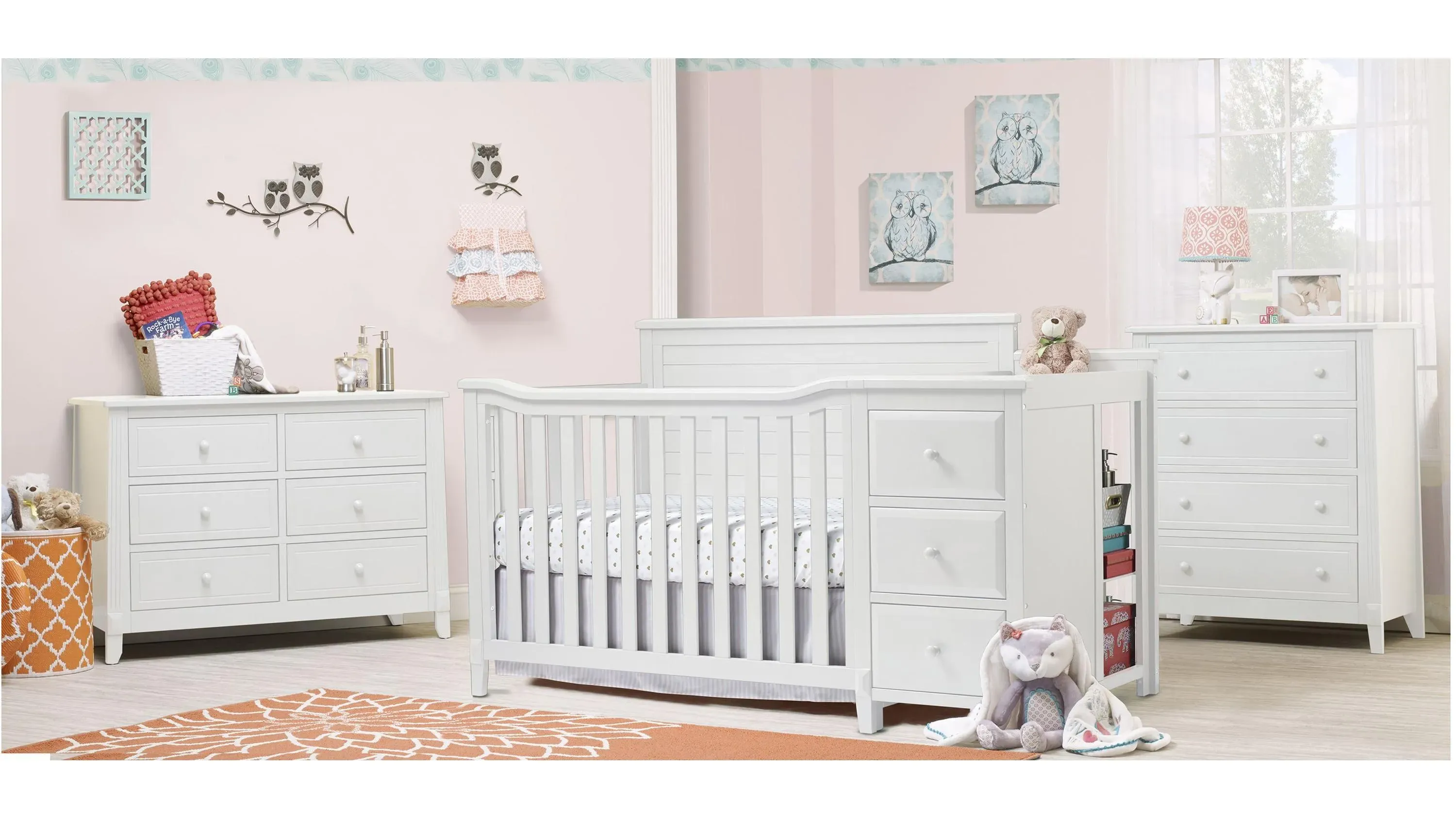Berkley Panel Crib Changer Raymour Flanigan