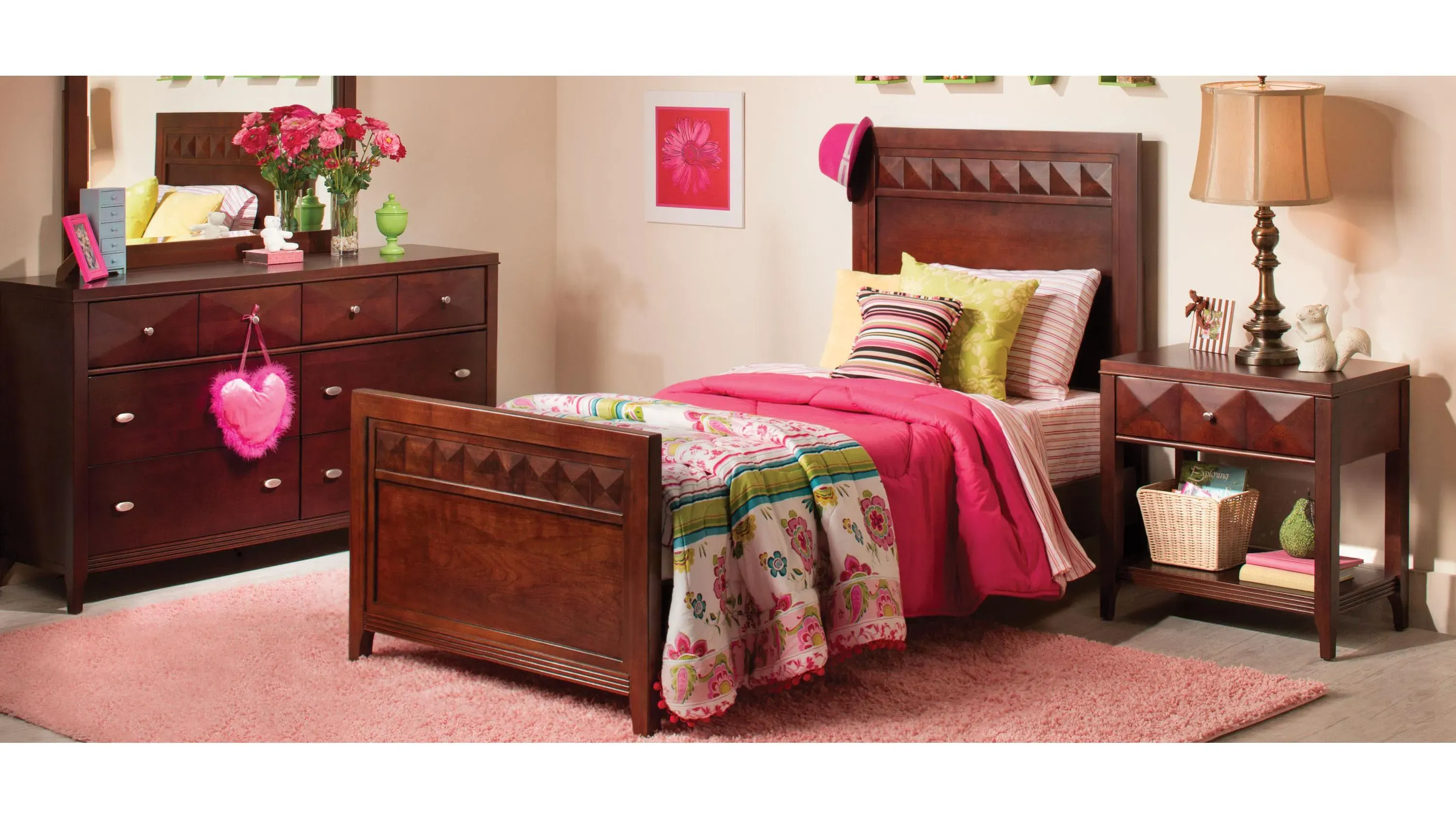 Shadow Twin XL Panel Bed Raymour Flanigan