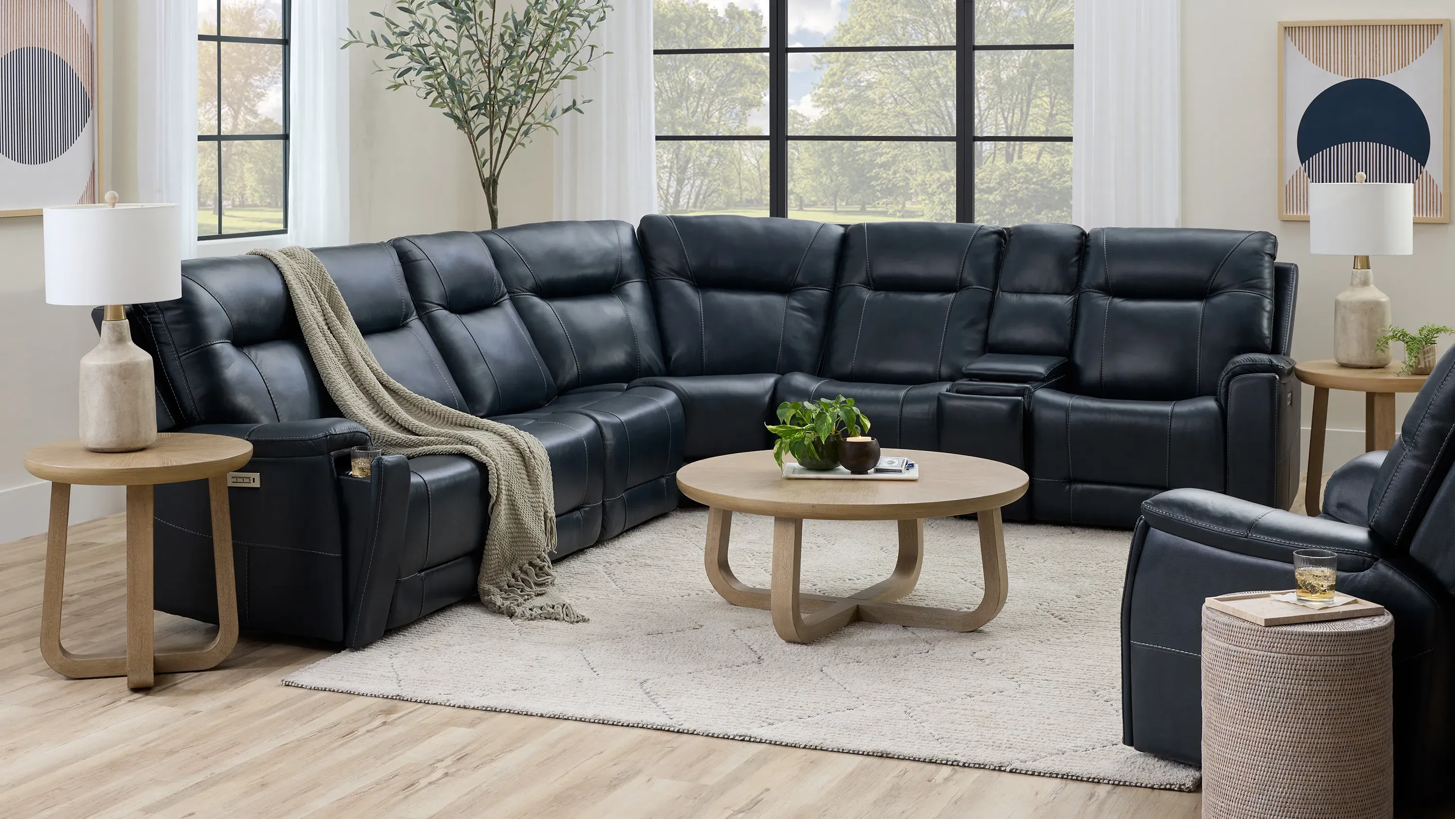 90s ブラインド buttstain zorlac powell ロンパン Barnett 7-pc. Power Sectional | Raymour & Flanigan