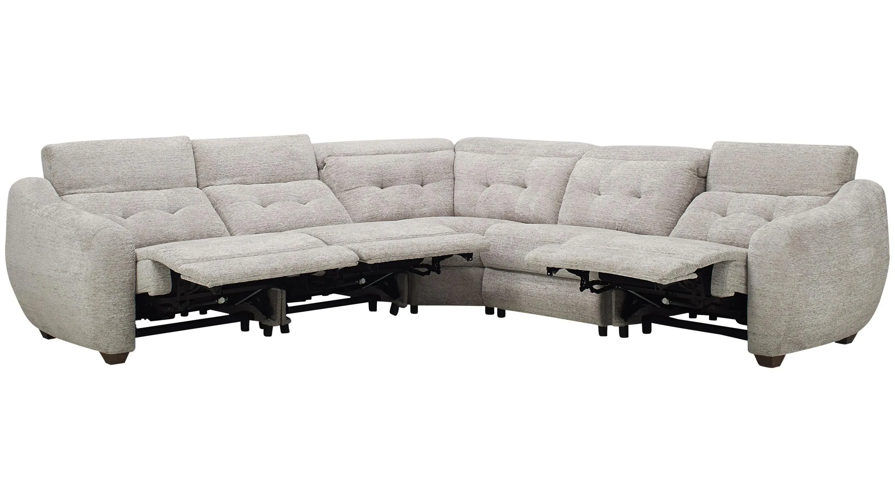 Carson 5-pc. Dual Power Reclining Sectional