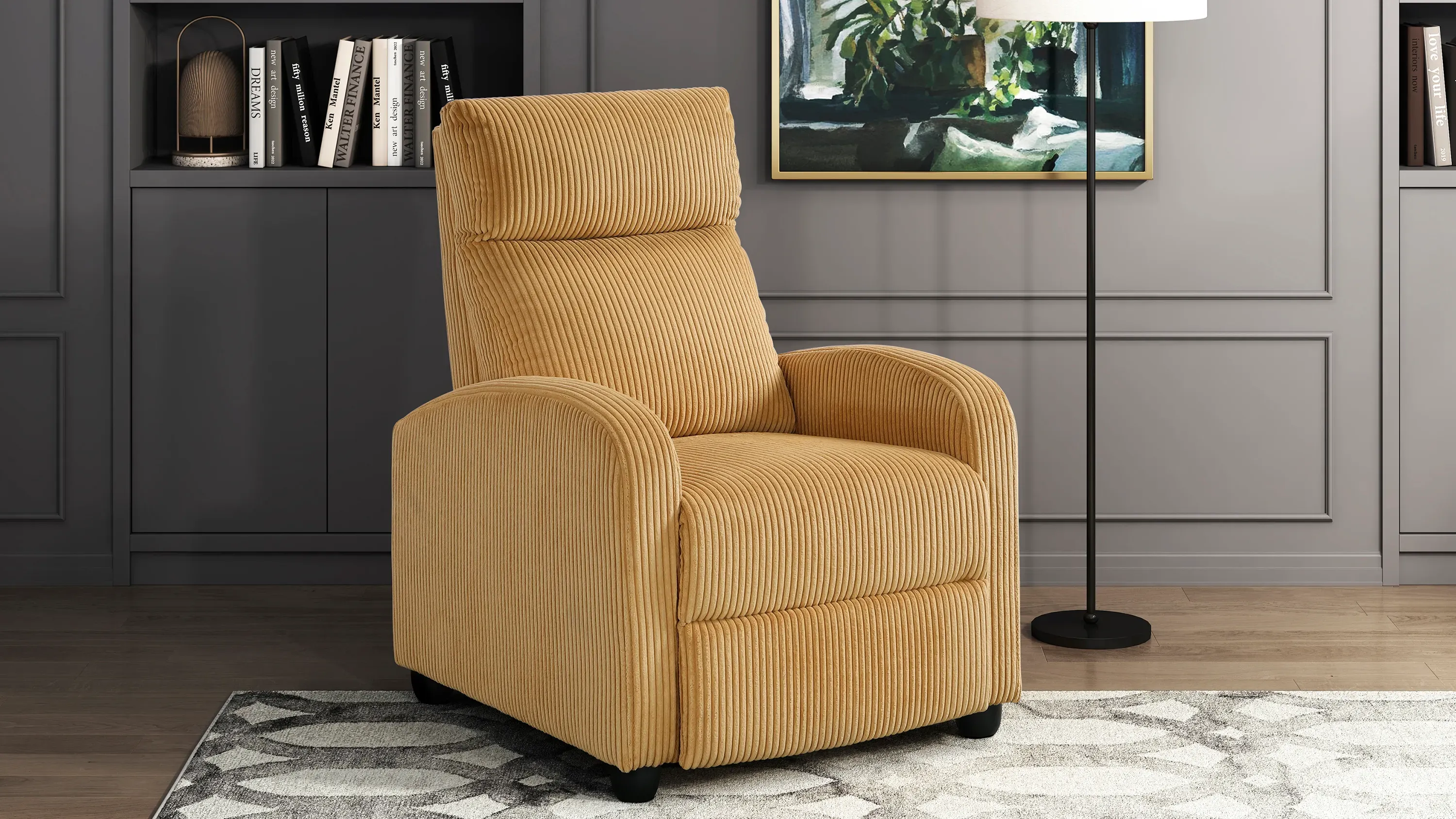 Annaliese Push Back Reclining Chair | Raymour & Flanigan