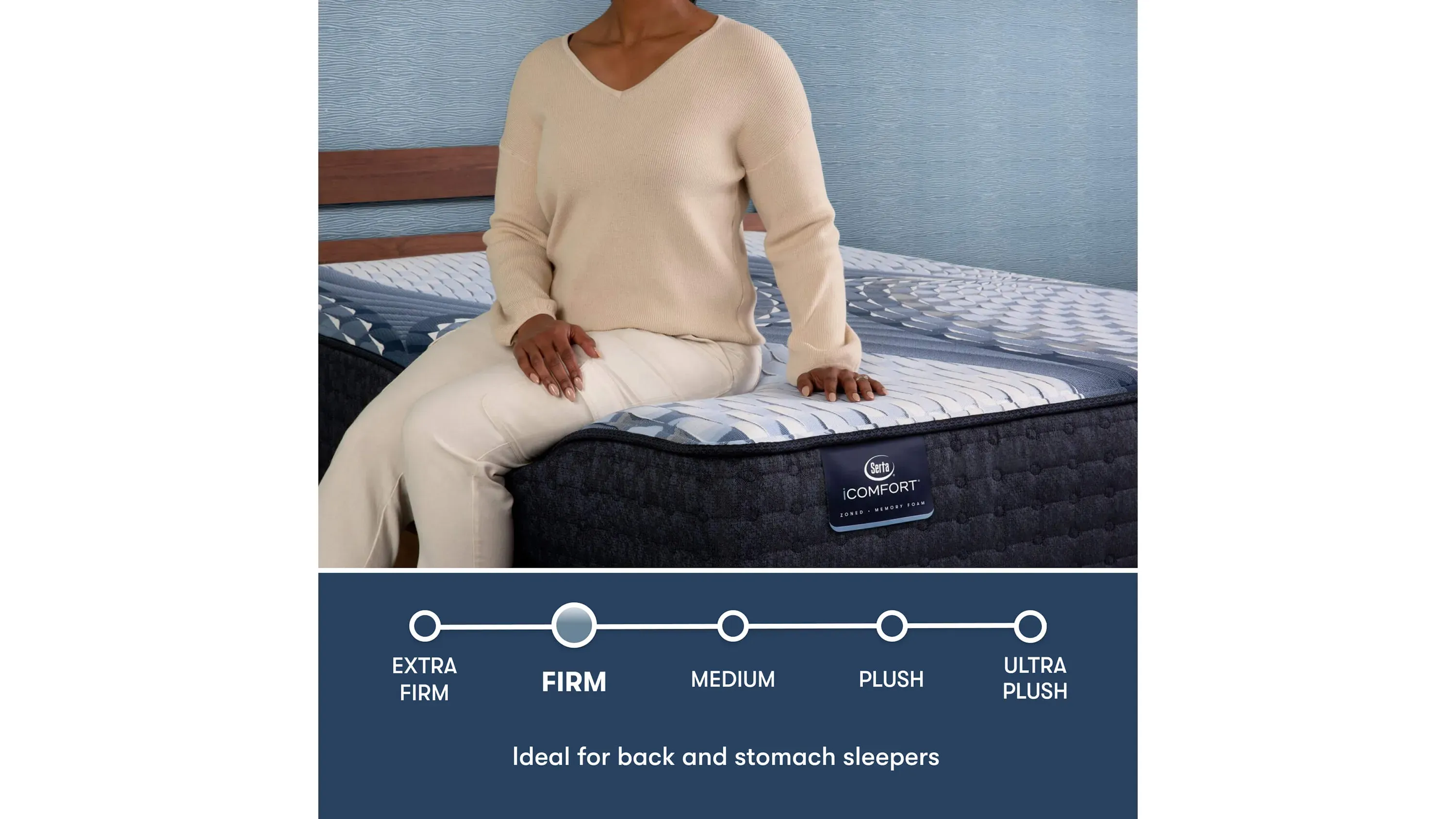 Serta iComfort Memory Foam Elana Firm Mattress | Raymour & Flanigan