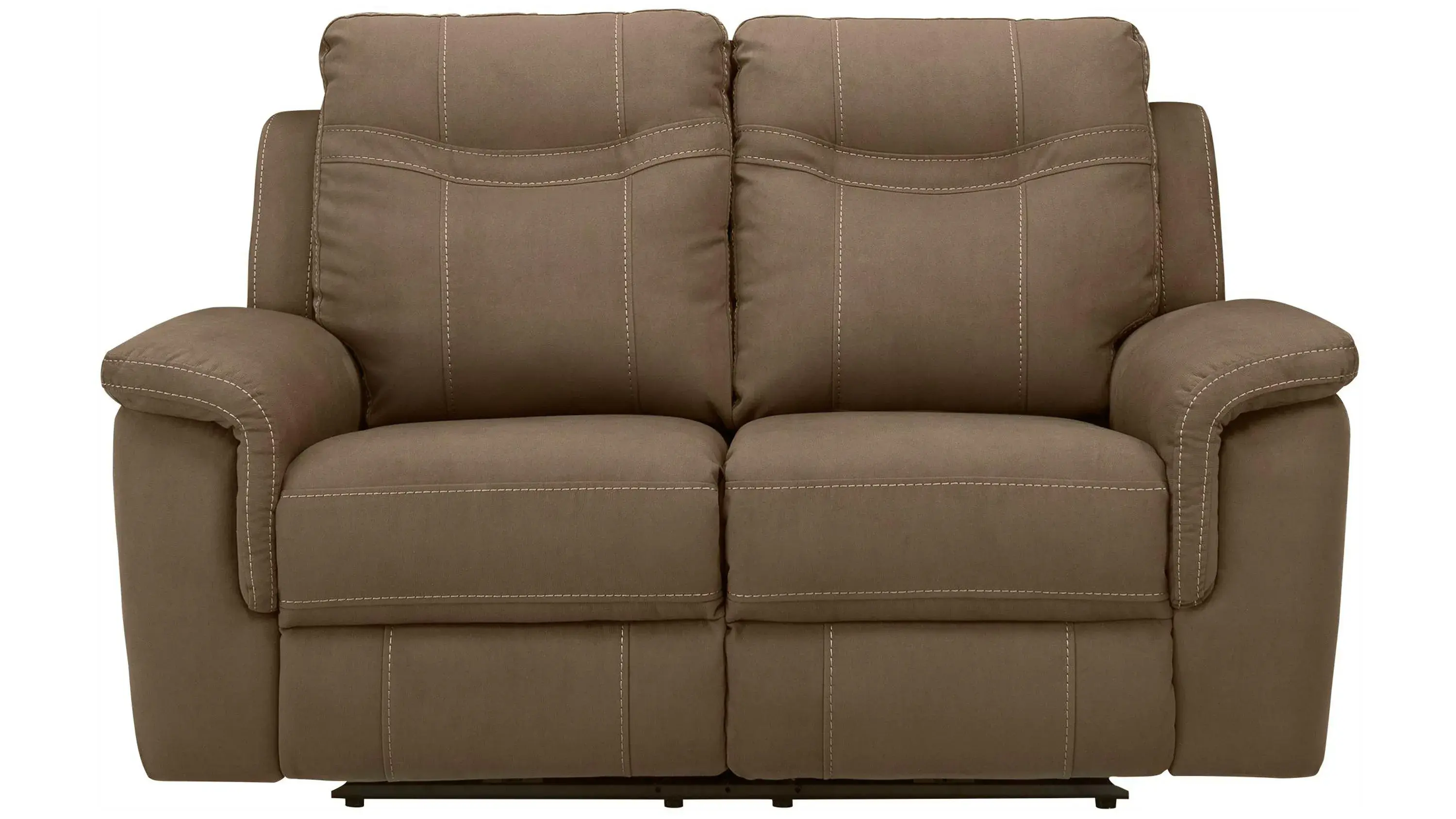 Stanfield Microfiber Power-Reclining Loveseat w/ Power Headrest