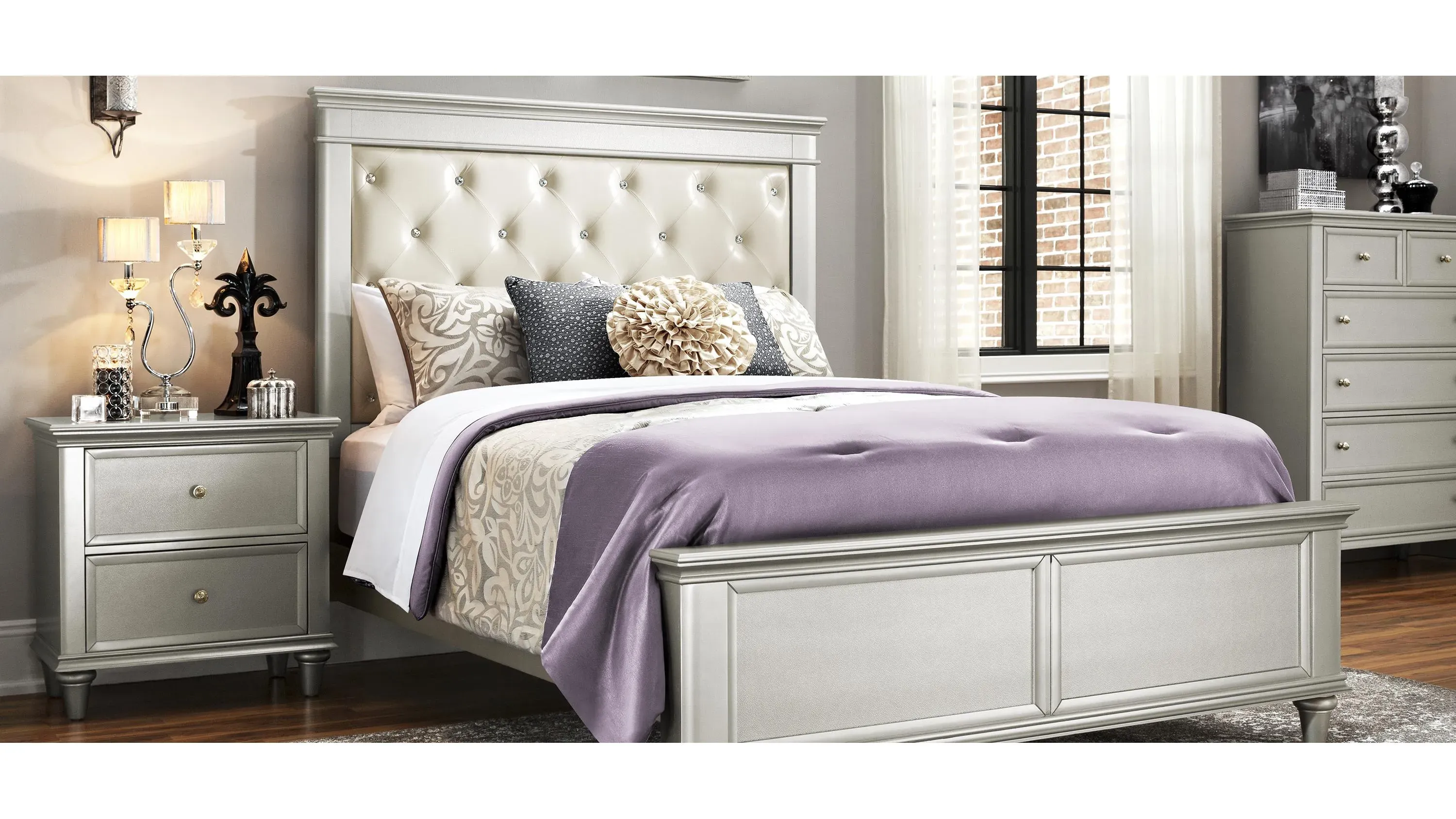 Tiffany Upholstered Bed