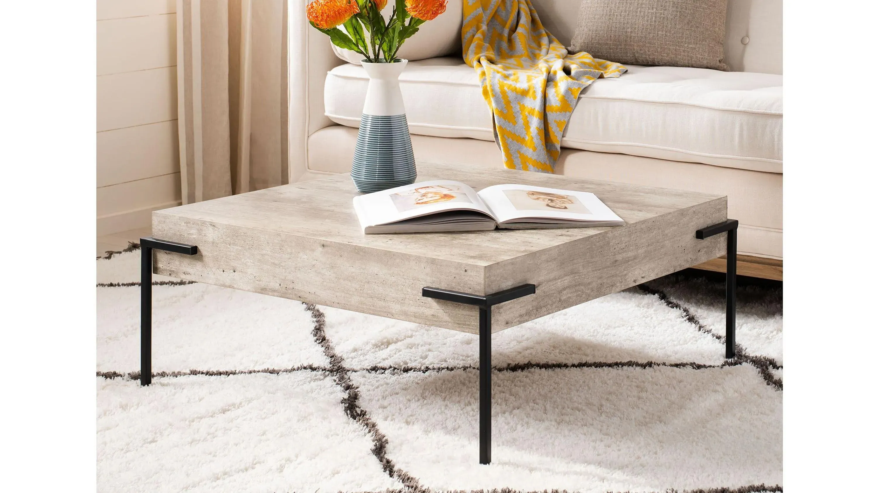 Lura Square Coffee Table