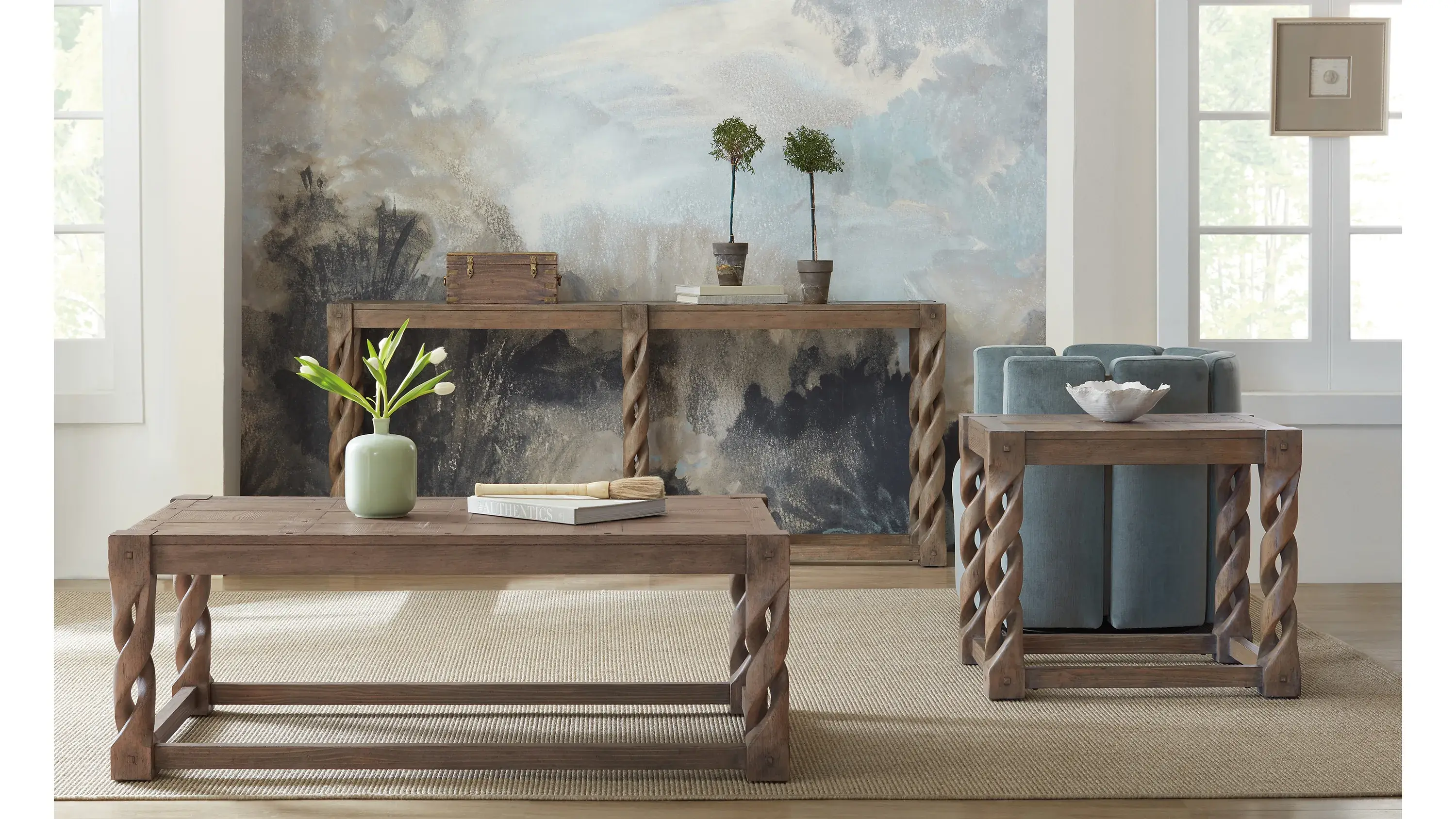 Commerce and Market Jack O'bein End Table - Thumbnail 2